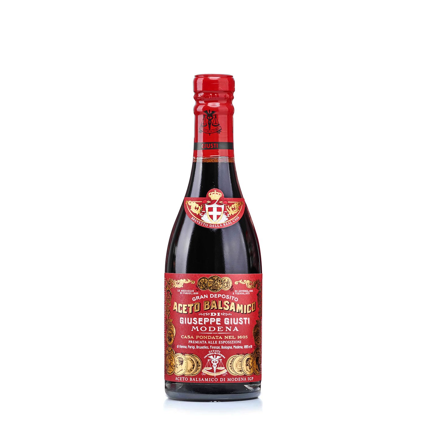 Vinagre Balsâmico Três Medalhas de Ouro Acetaia Giusti 250 g