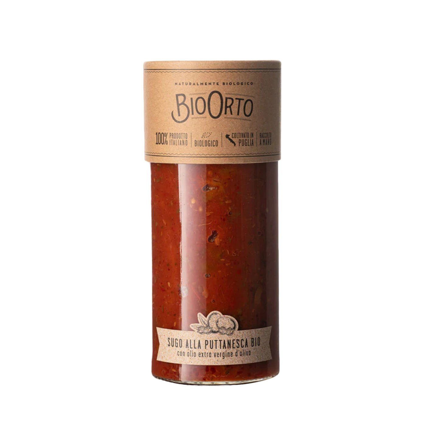 Molho Puttanesca BioOrto 550 g