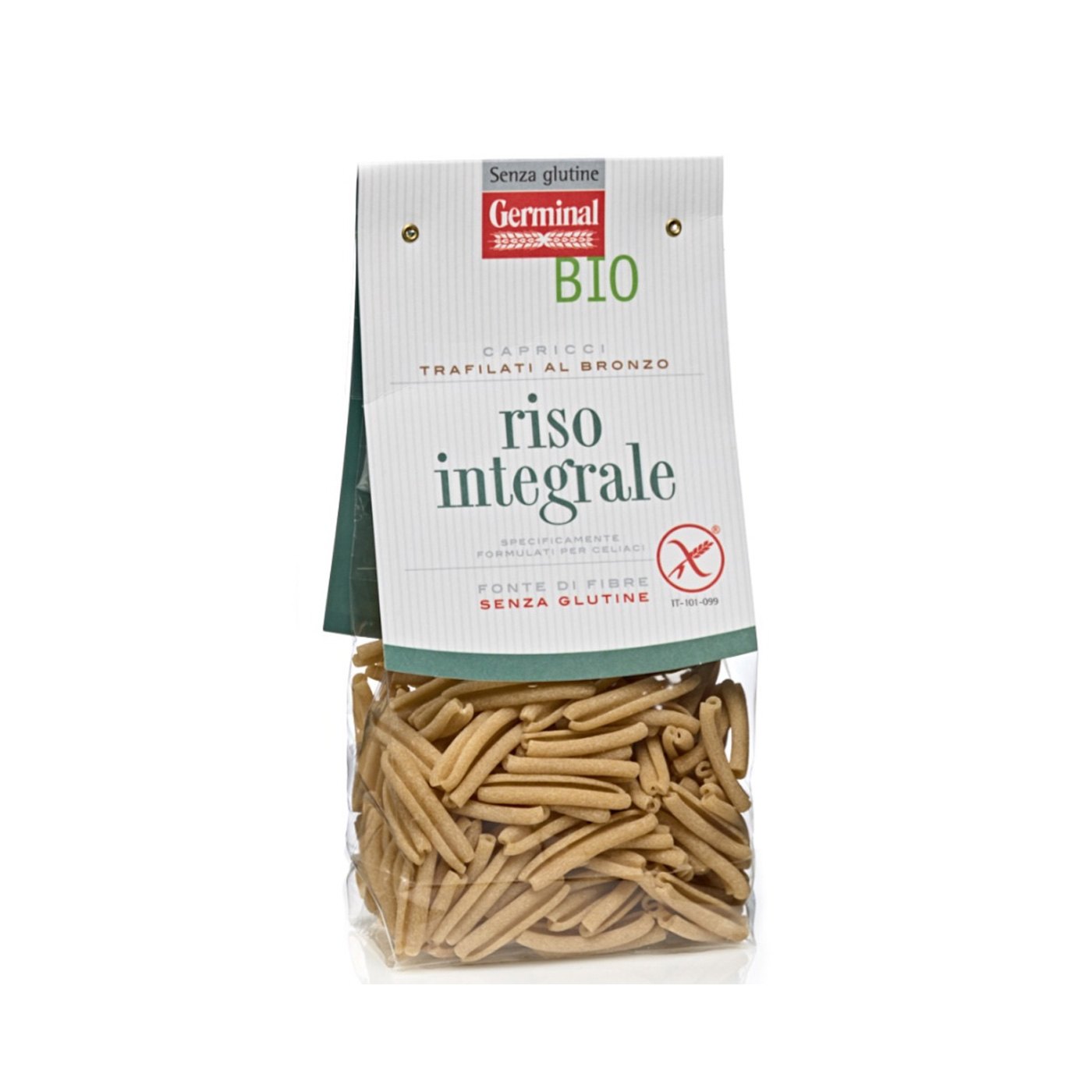 Massa Capricci Germinal Organic Arroz Integral 250 g