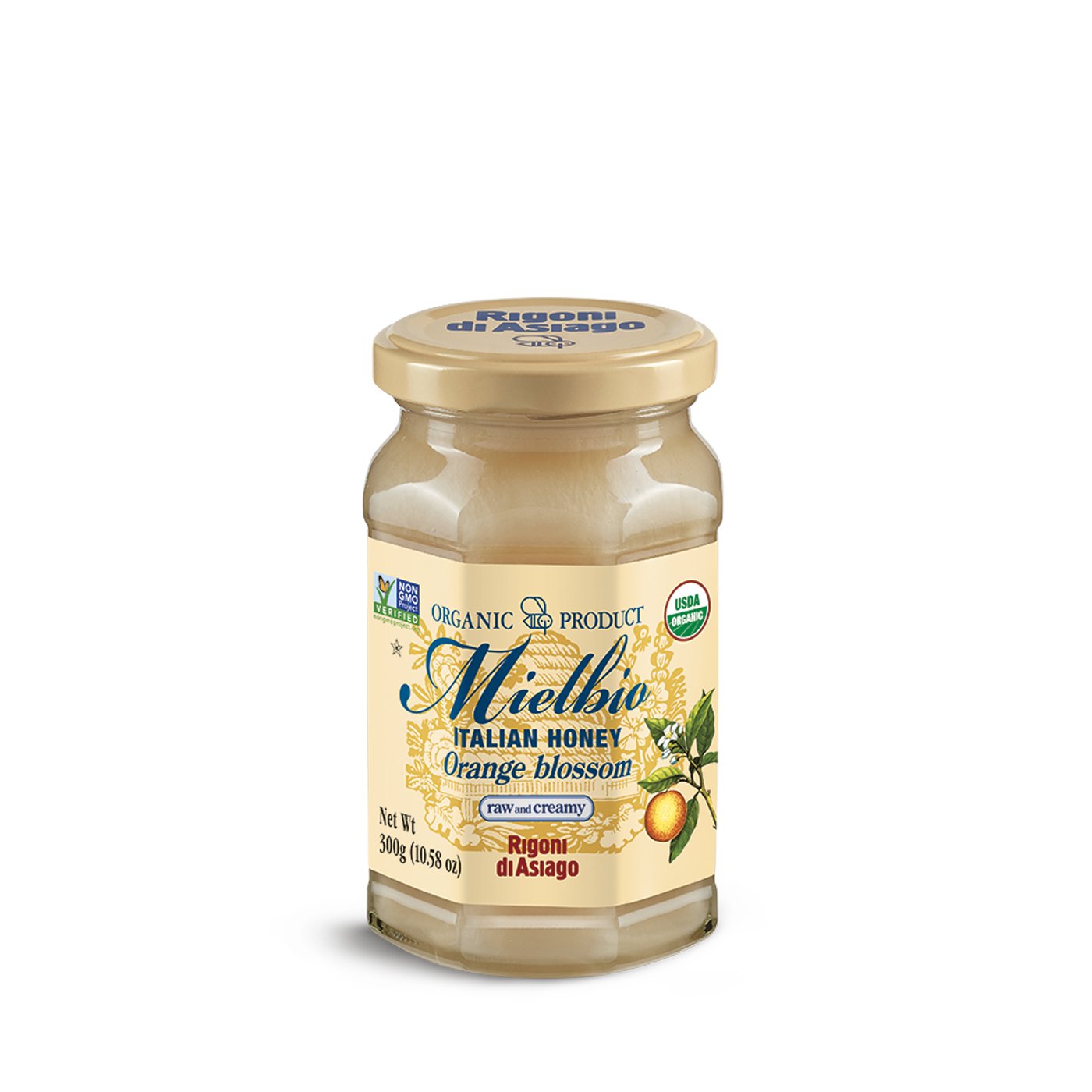 Mel Cremoso de Flor de Laranja Rigoni 300 g