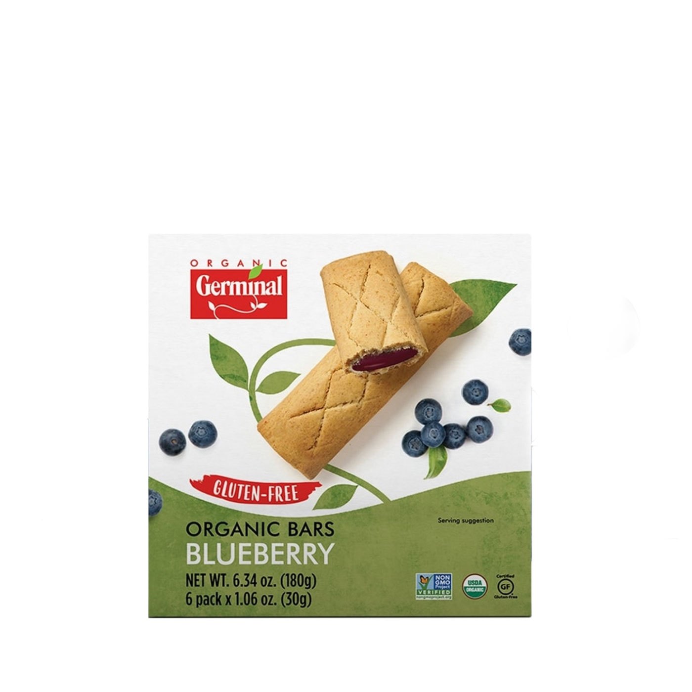 Barra Mirtilo Sem Glúten Orgânica 180 g