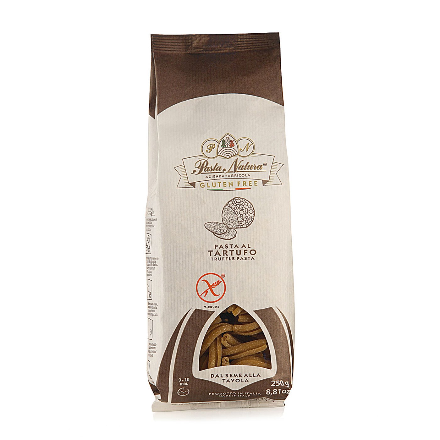 Caserecce Trufa Sem Glúten Pasta Natura 250 g