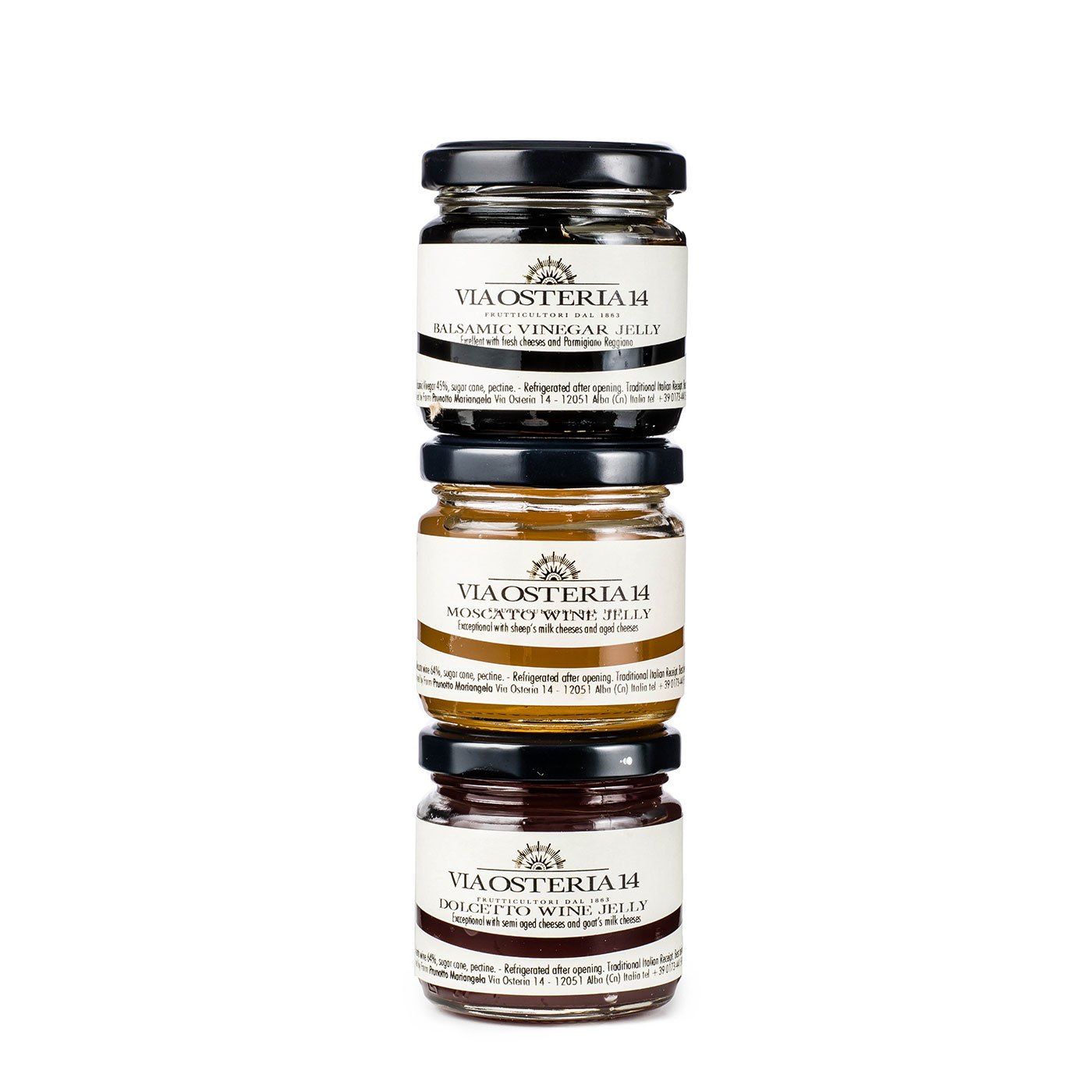 Kit Geleias Trittico Mariangela Prunotto 330 g