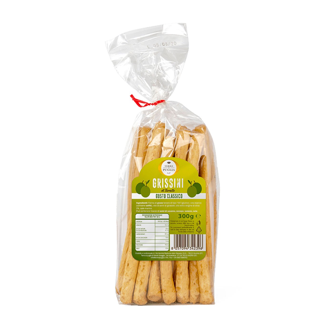 Taralli Bastões Terre di Puglia