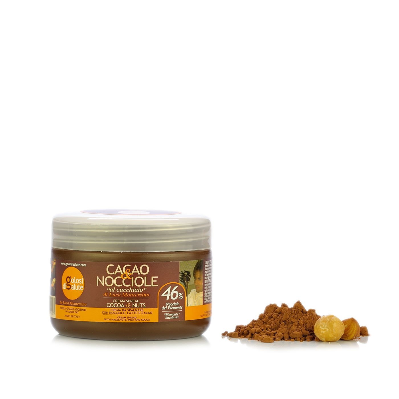 Creme de Chocolate e Avelã Golosi di Salute 200 g