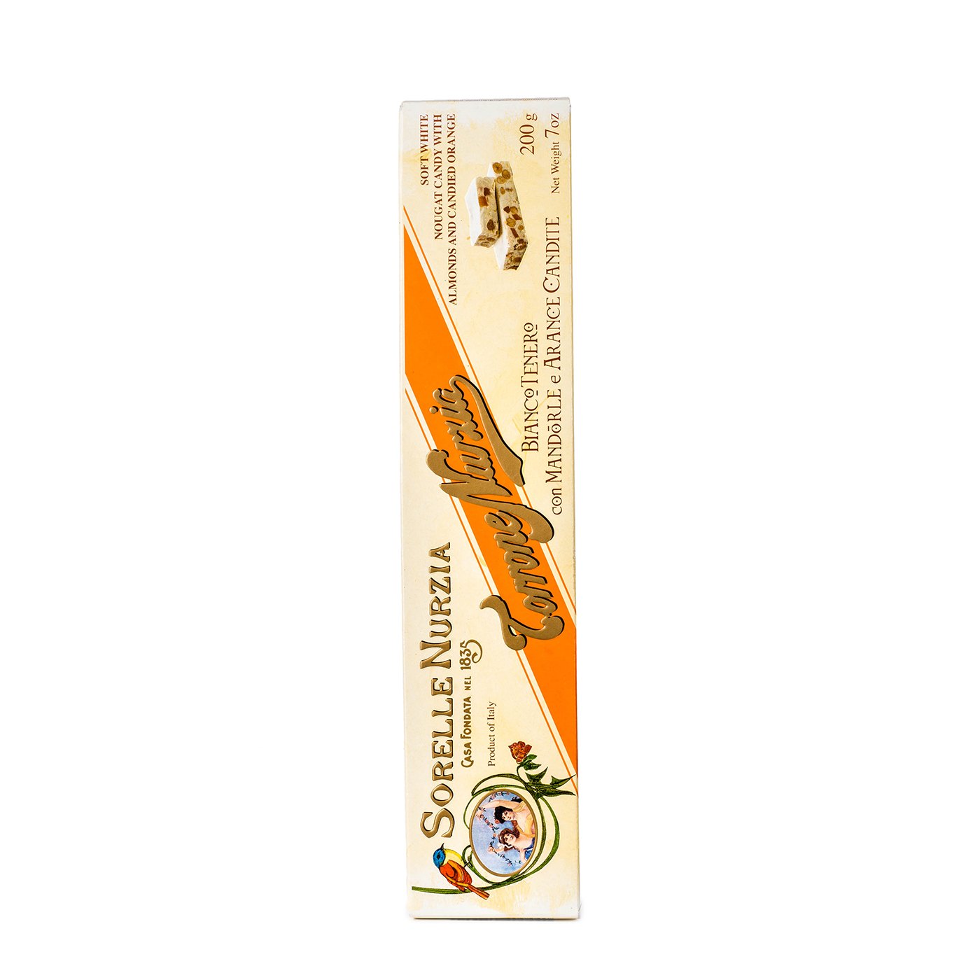 Torrone Macio com Laranja e Amêndoa