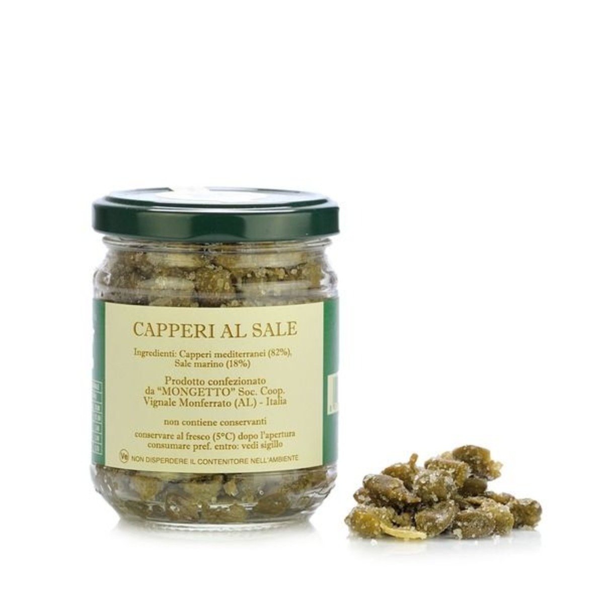 Alcaparras em Salmoura Il Mongetto 200 g