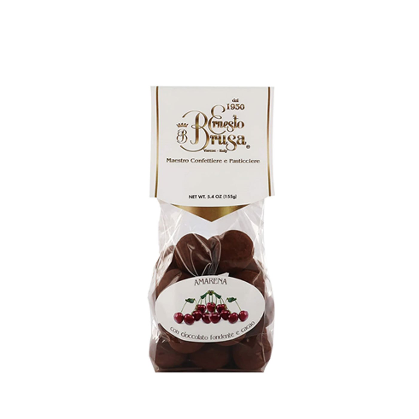Cerejas Cobertas em Chocolate Amargo 155 g