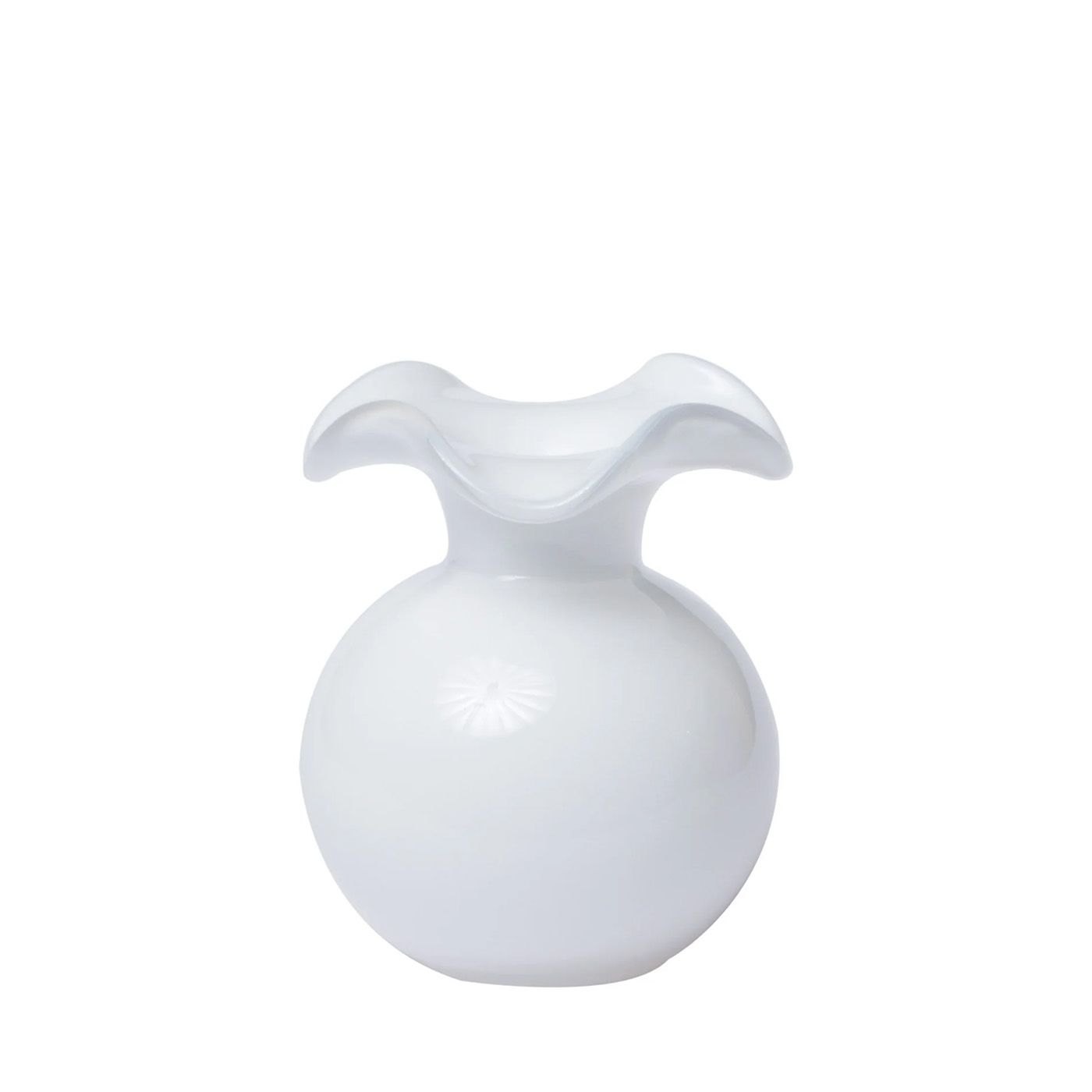 Vaso Hibisco Vidro Botão Vietri