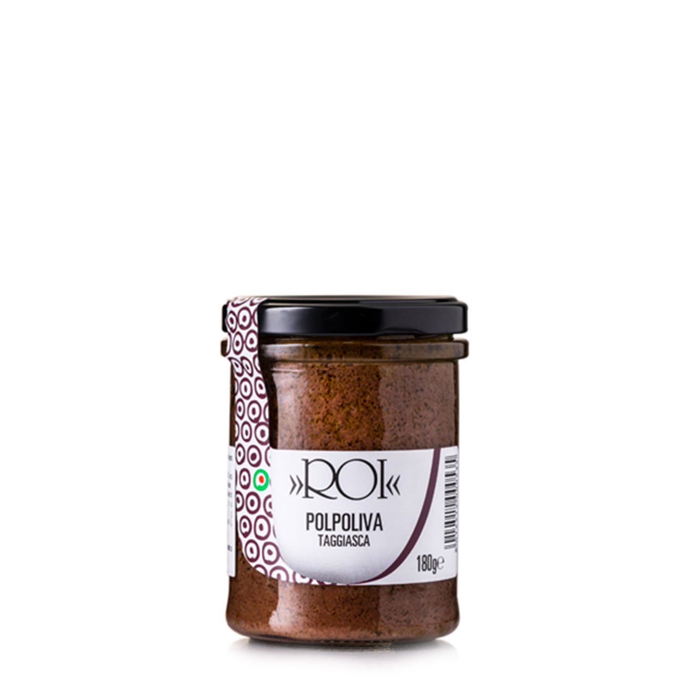 Patê Azeitonas Taggiasca Roi 180 g