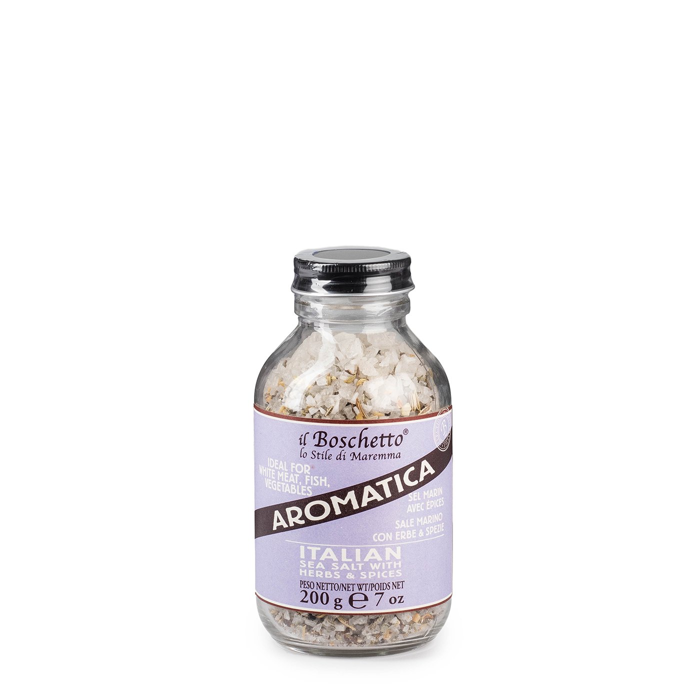 Sal Marinho Aromático Paesana 200 g