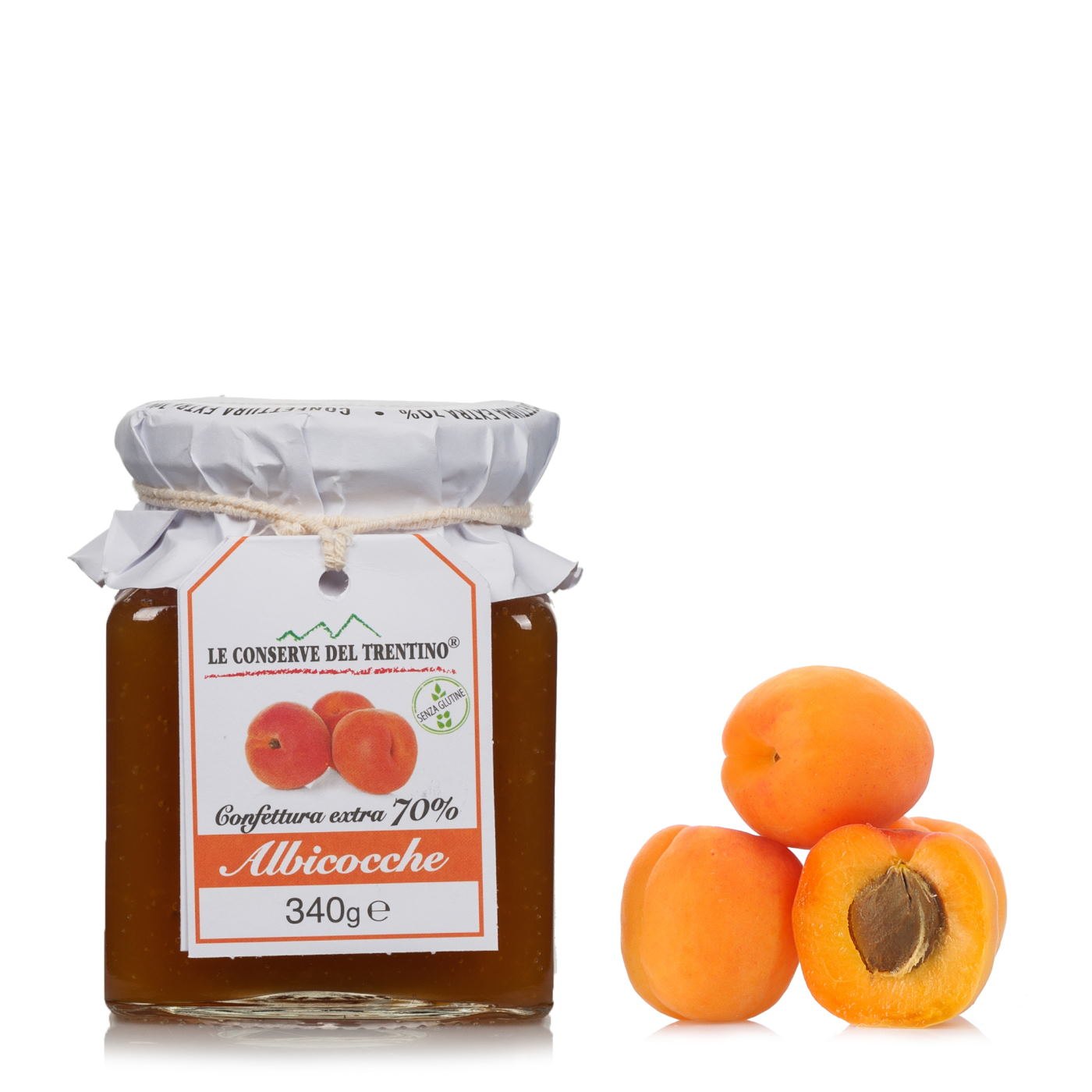 Geléia de Damasco Conserve del Trentino 340 g