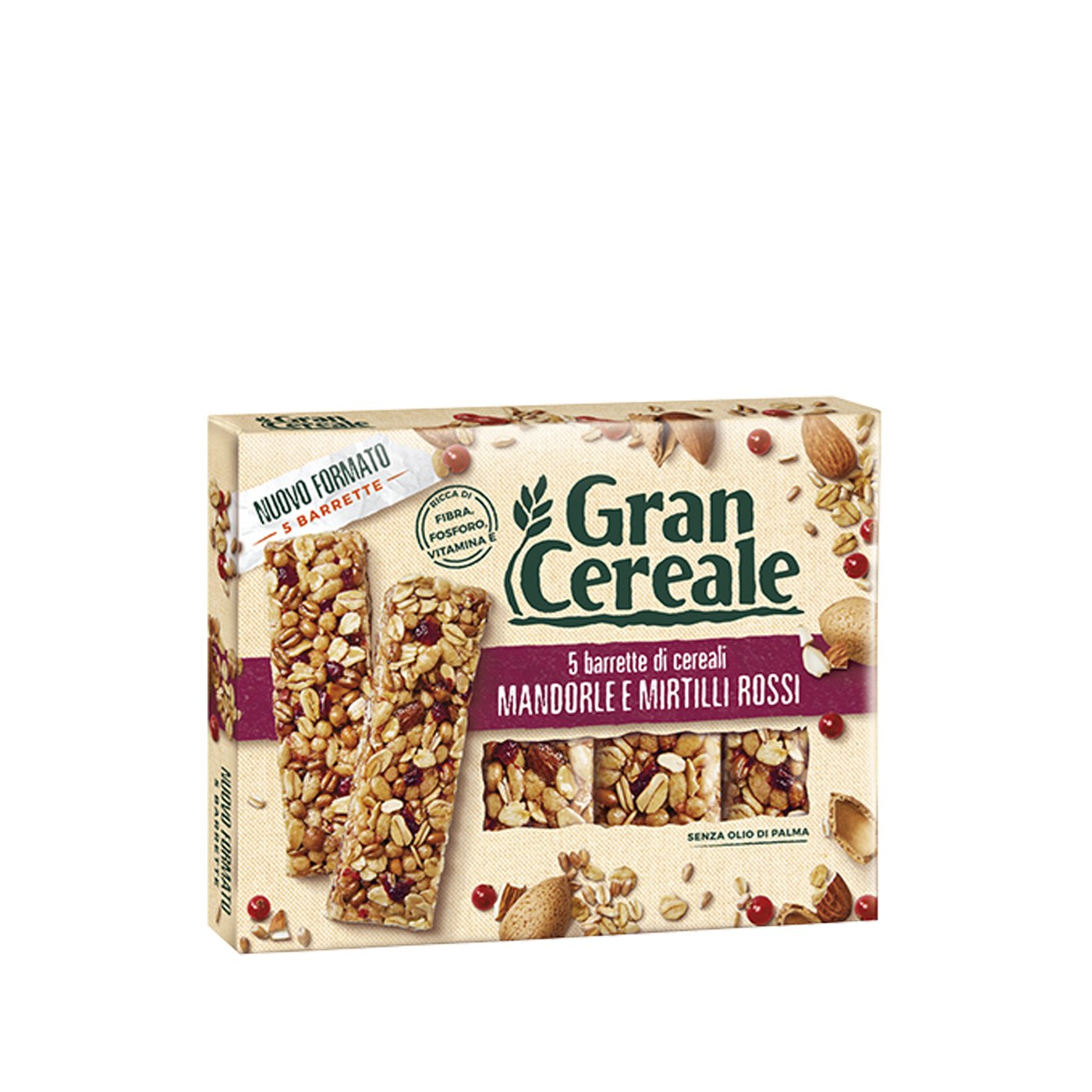 Biscoitos Grancereale Amêndoa e Cranberry 105 g
