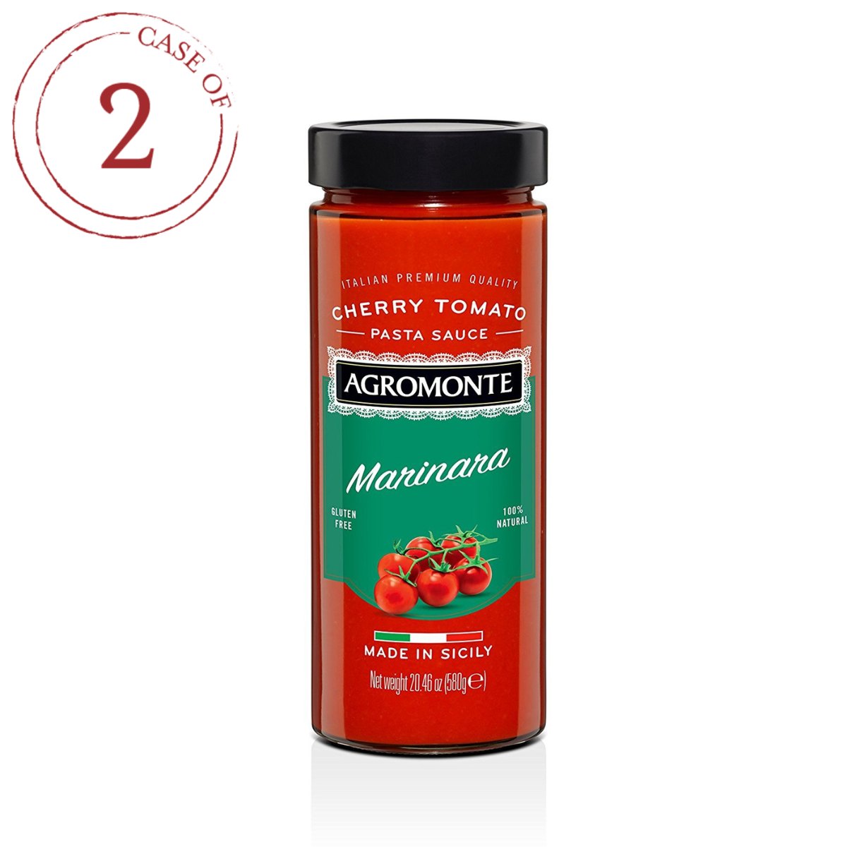 Molho Tomate Cereja Marinara Agromonte 2 Pacotes