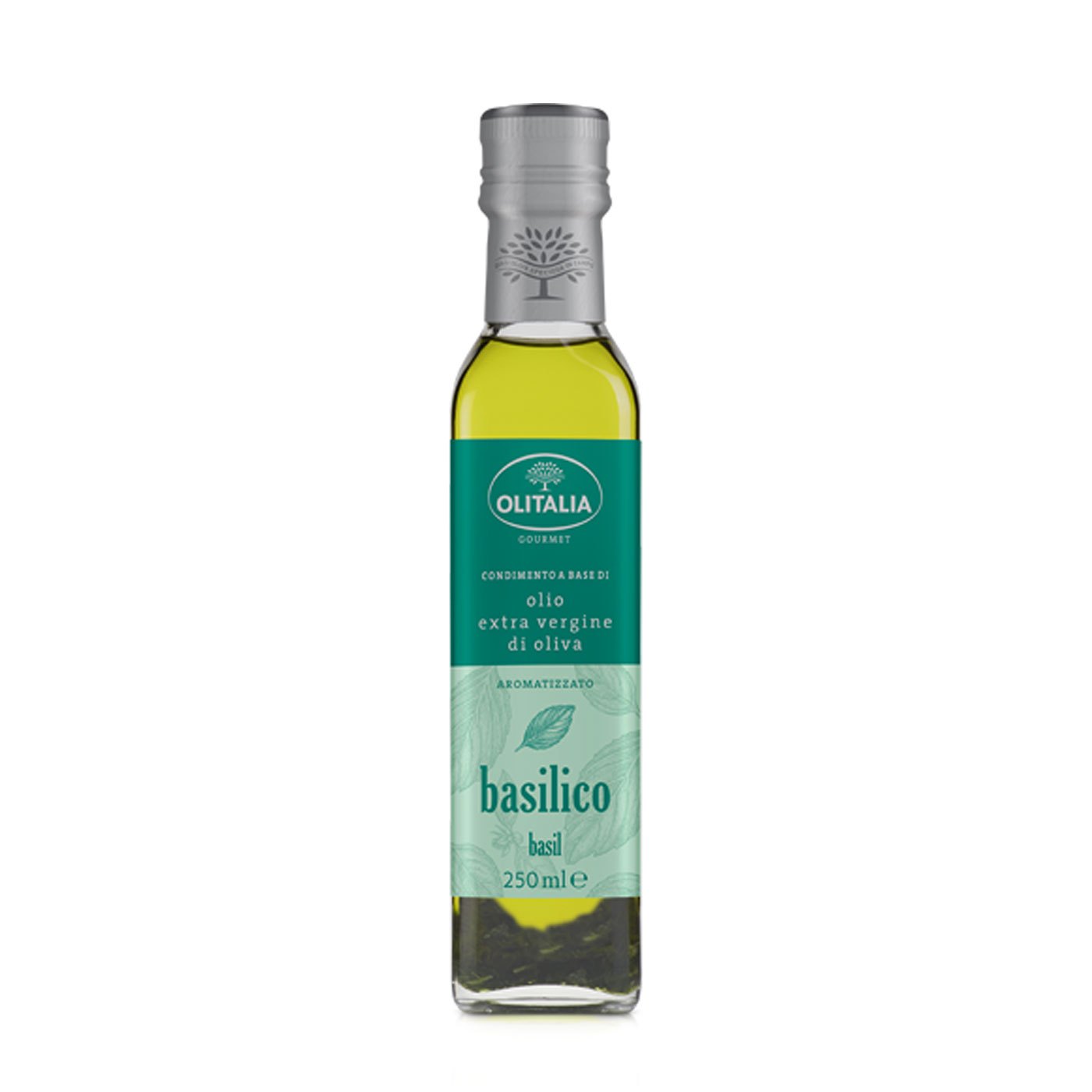 Azeite Extra Virgem com Manjericão Olitalia 240 g