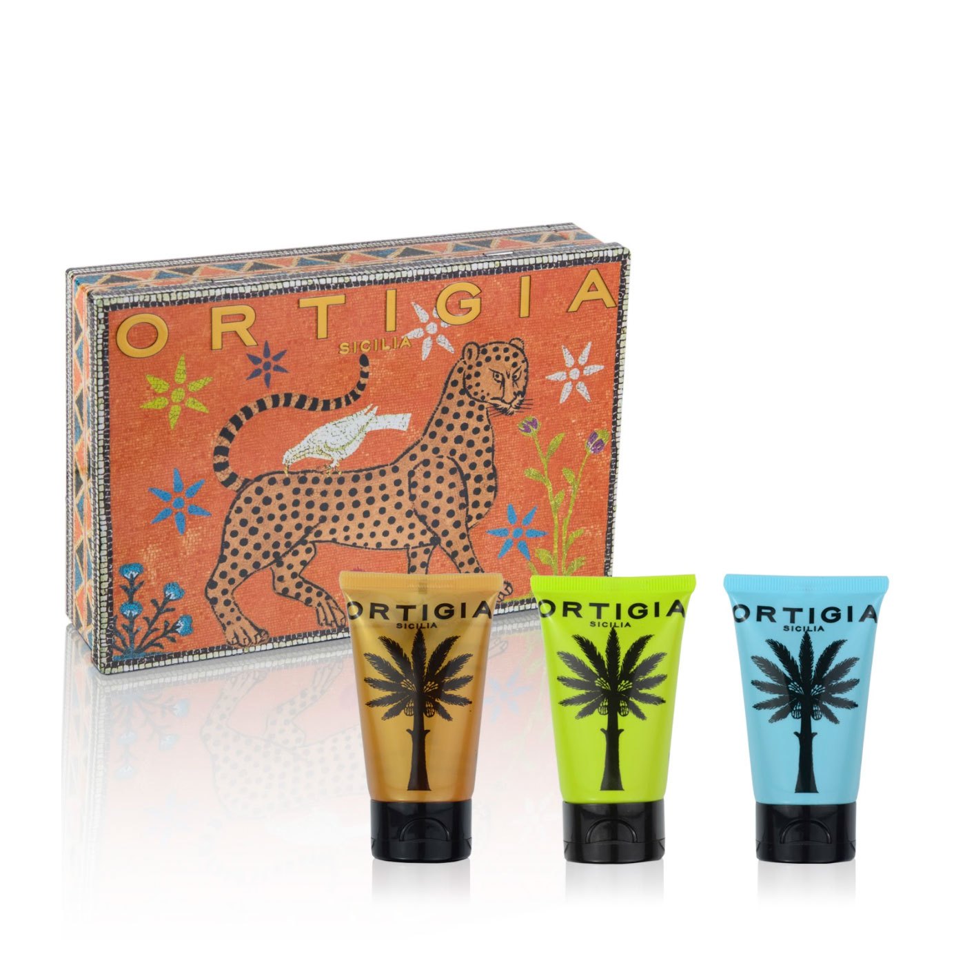 Caixa-presente Cremes para Mão Sicilianos 3 Fragrâncias