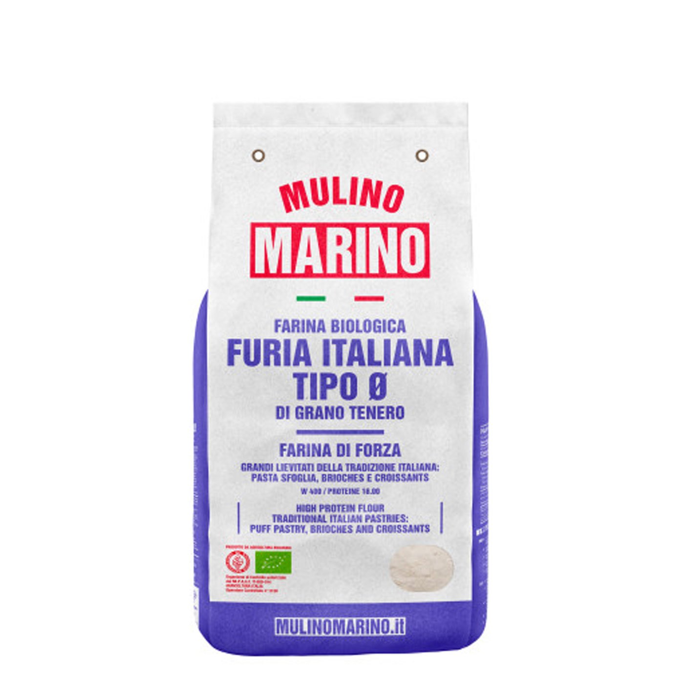 Farinha Manitoba Orgânica Mulino Marino
