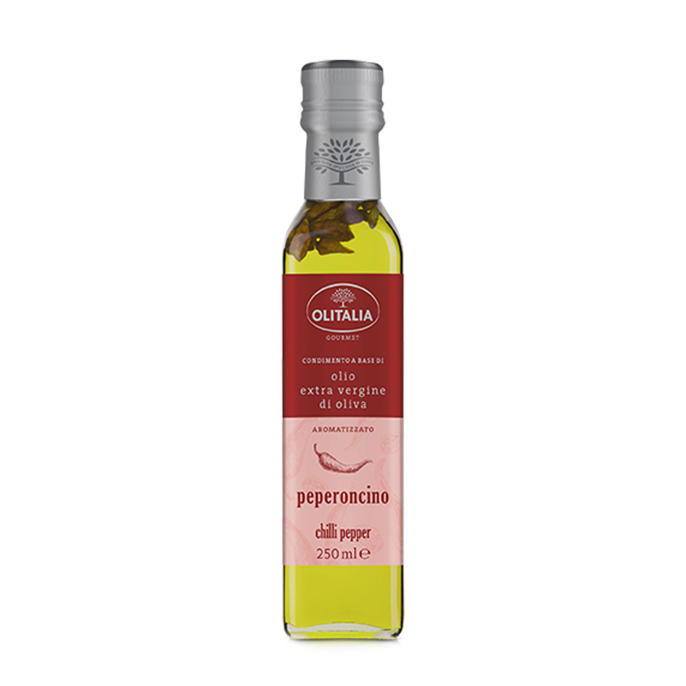 Azeite Extra Virgem com Pimenta Malagueta Olitalia 240 g