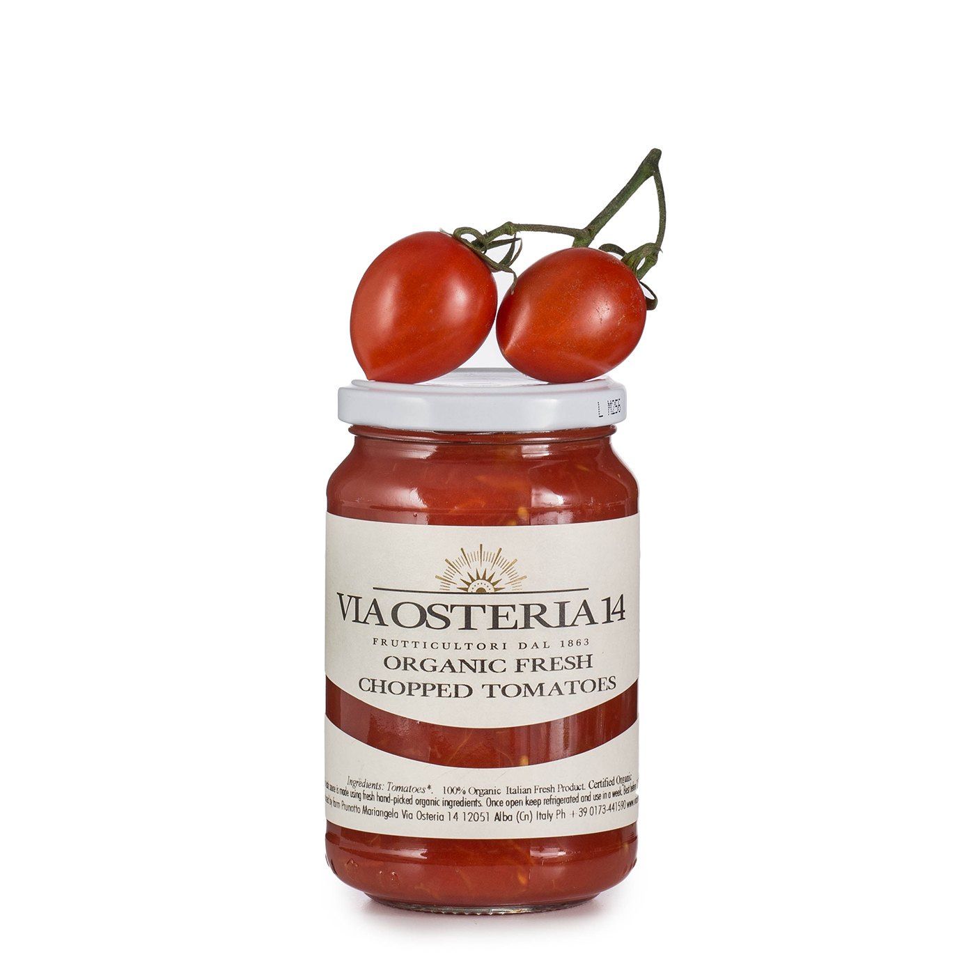 Tomate Fresco Orgânico Picado