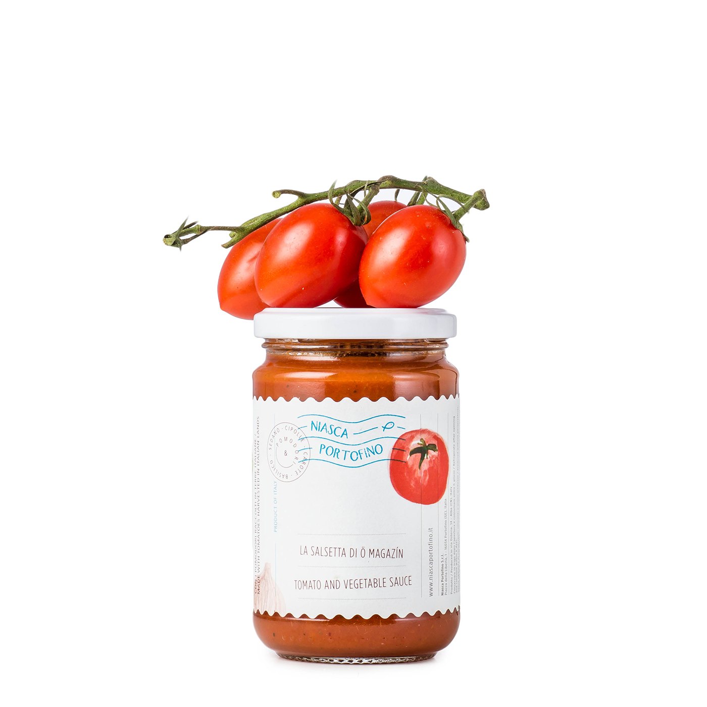 Molho de Tomate e Vegetais Niasca Portofino 300 g