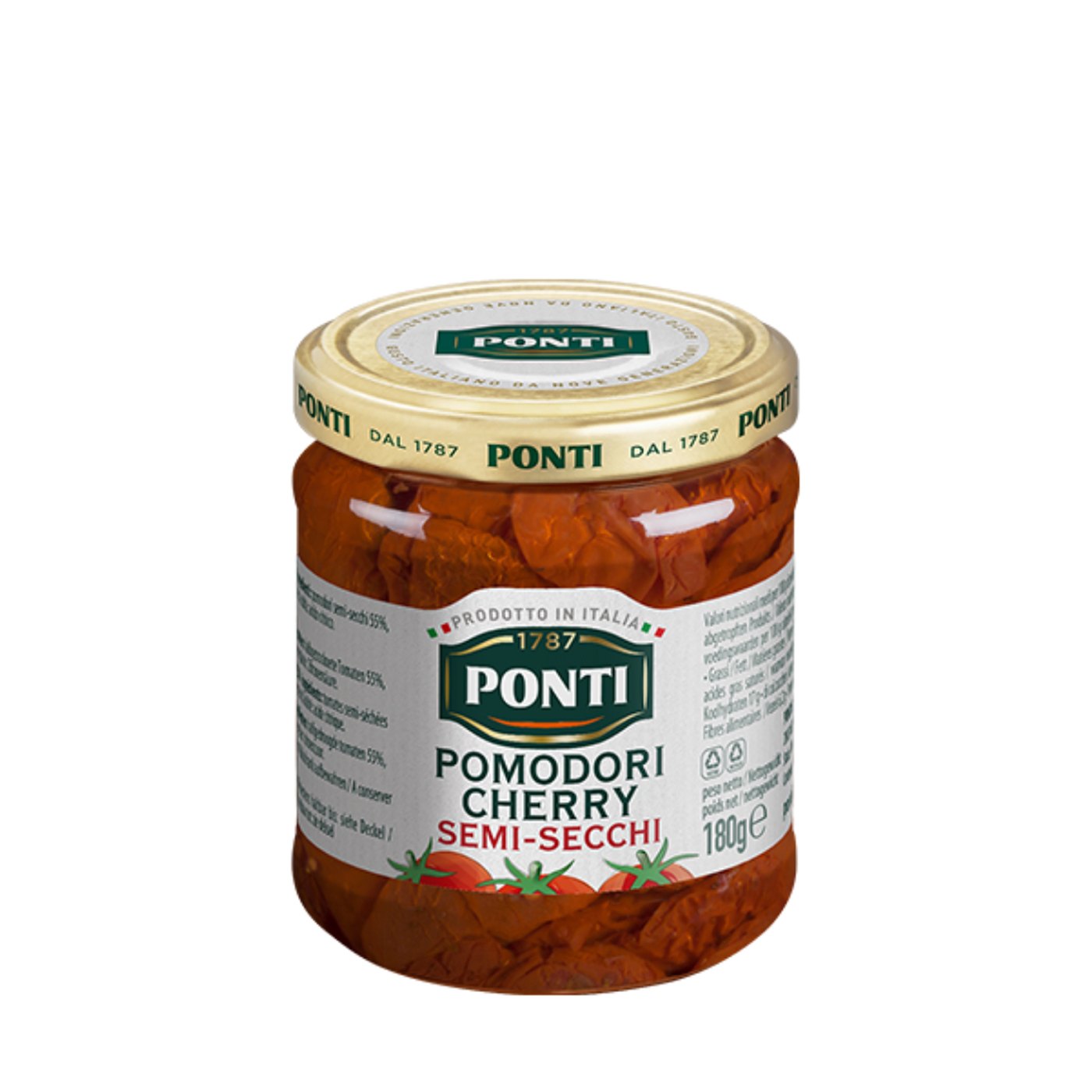 Tomate Cereja Seco em Azeite Ponti 180 g