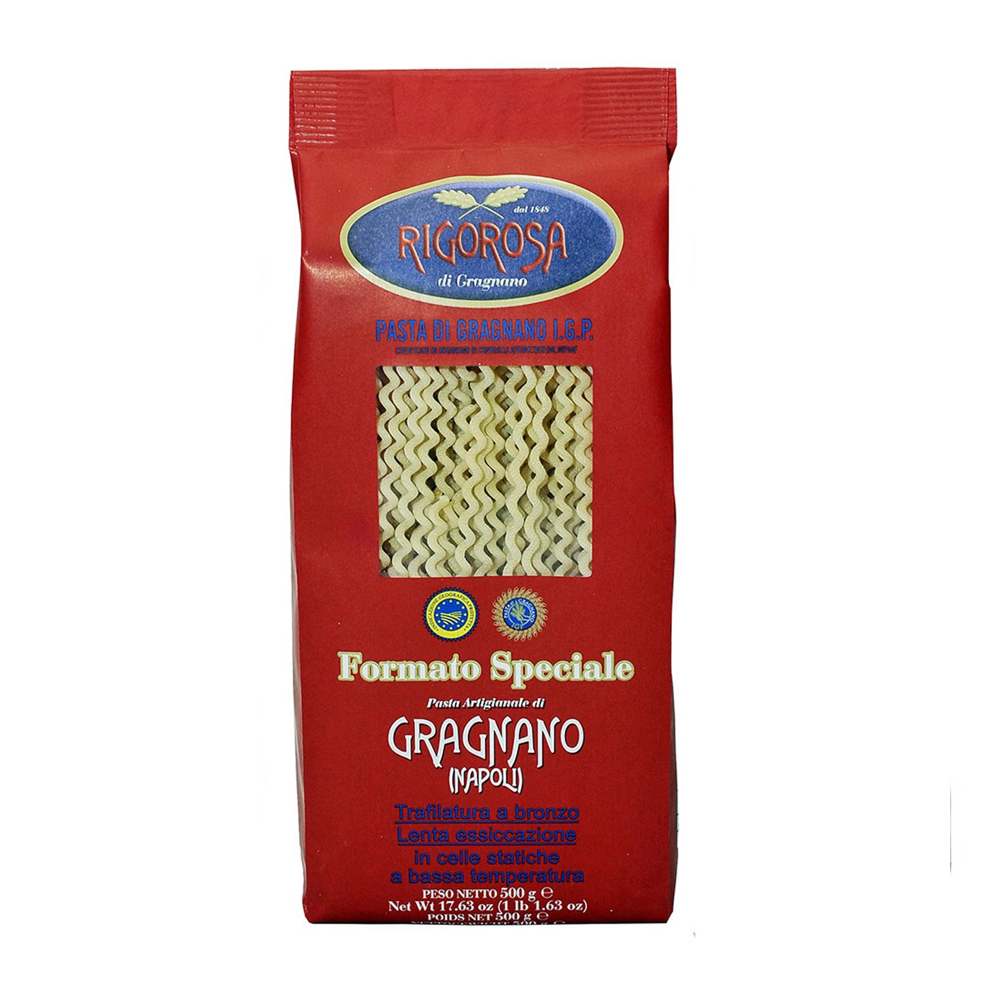 Macarrão Fusilli col Buco Rigorosa 500 g