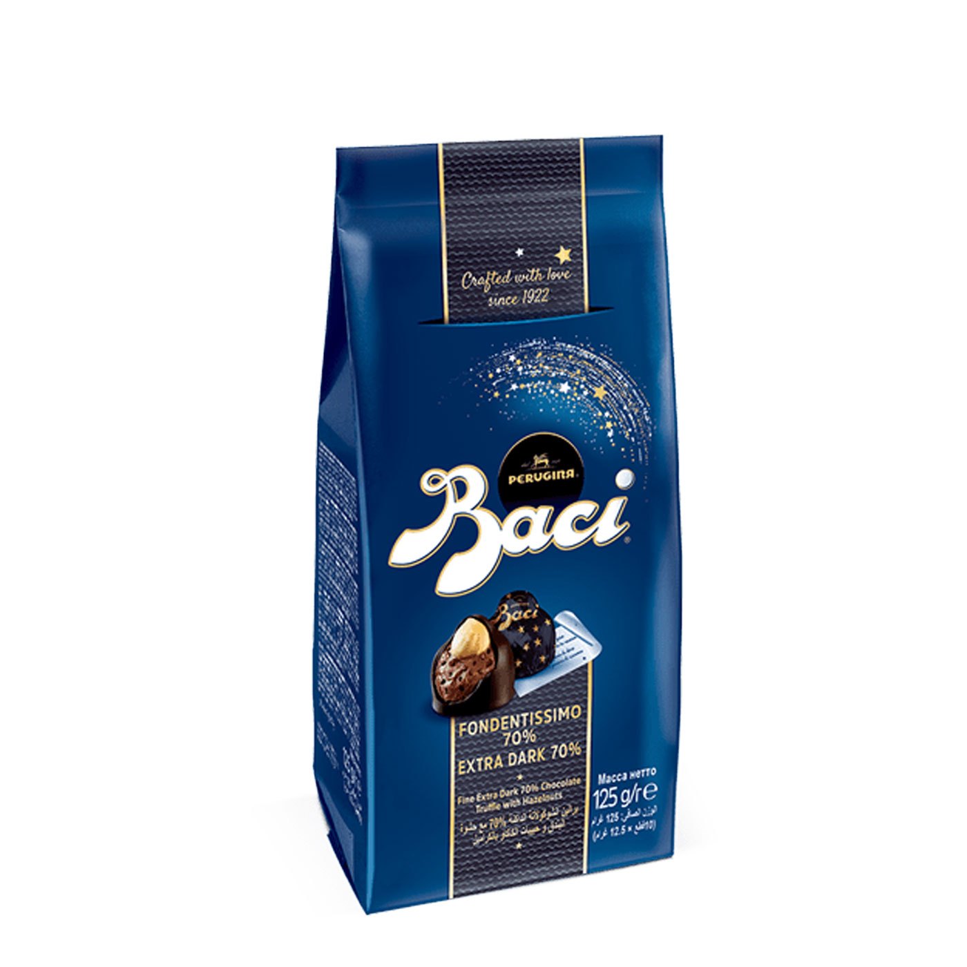 Chocolates Baci 70% Chocolate Escuro Perugina 125 g