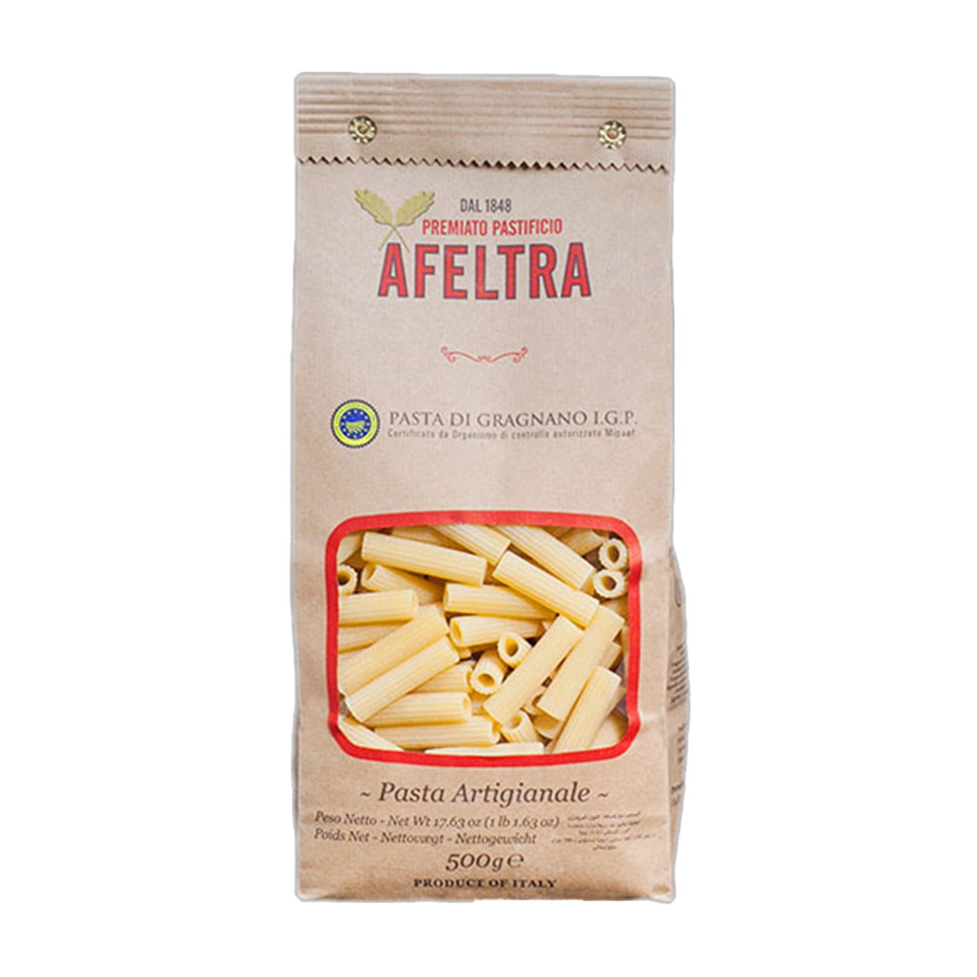 Macarrão Ziti Corti Rigati Afeltra 500 g