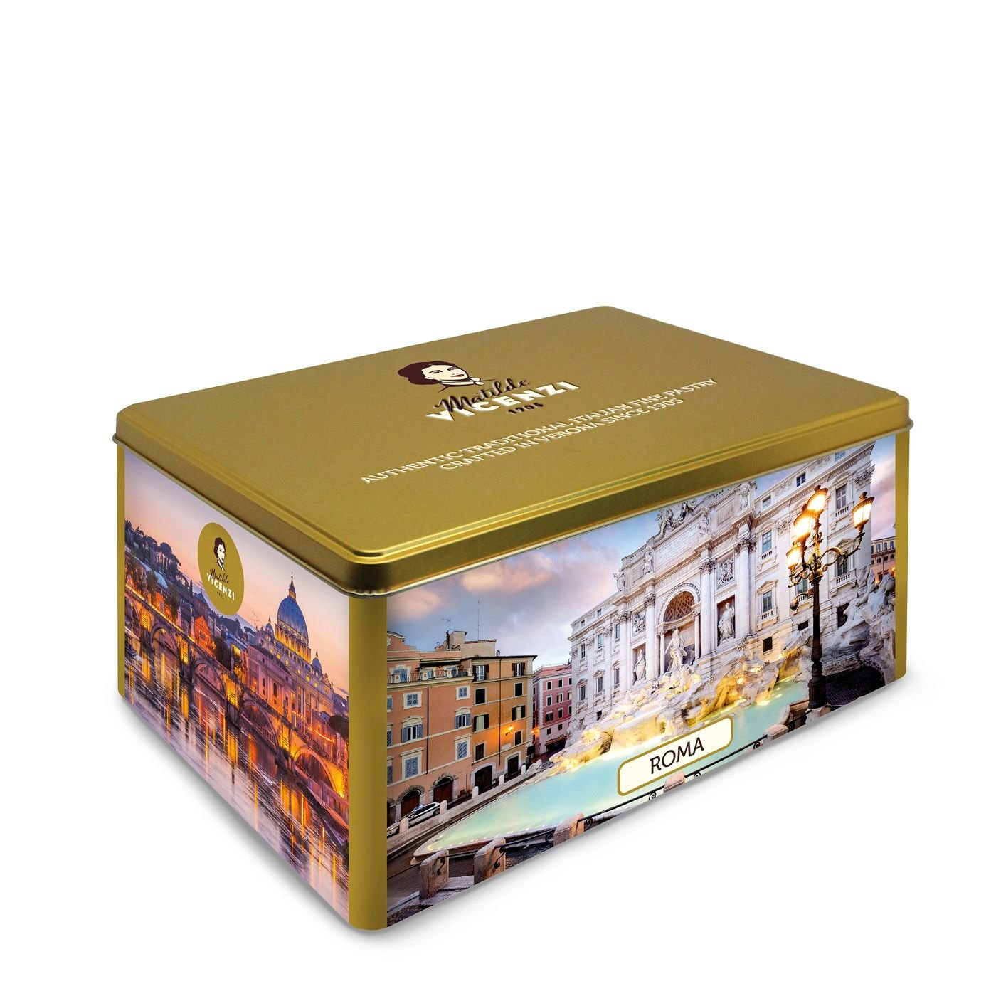 Lata Roma Biscoitos Sortidos Vicenzi 910 g