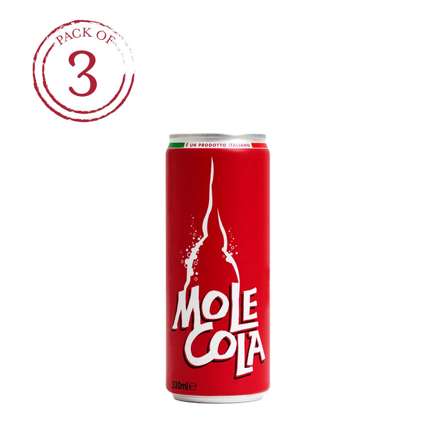 MoleCola Clássica Trinca 3 latas