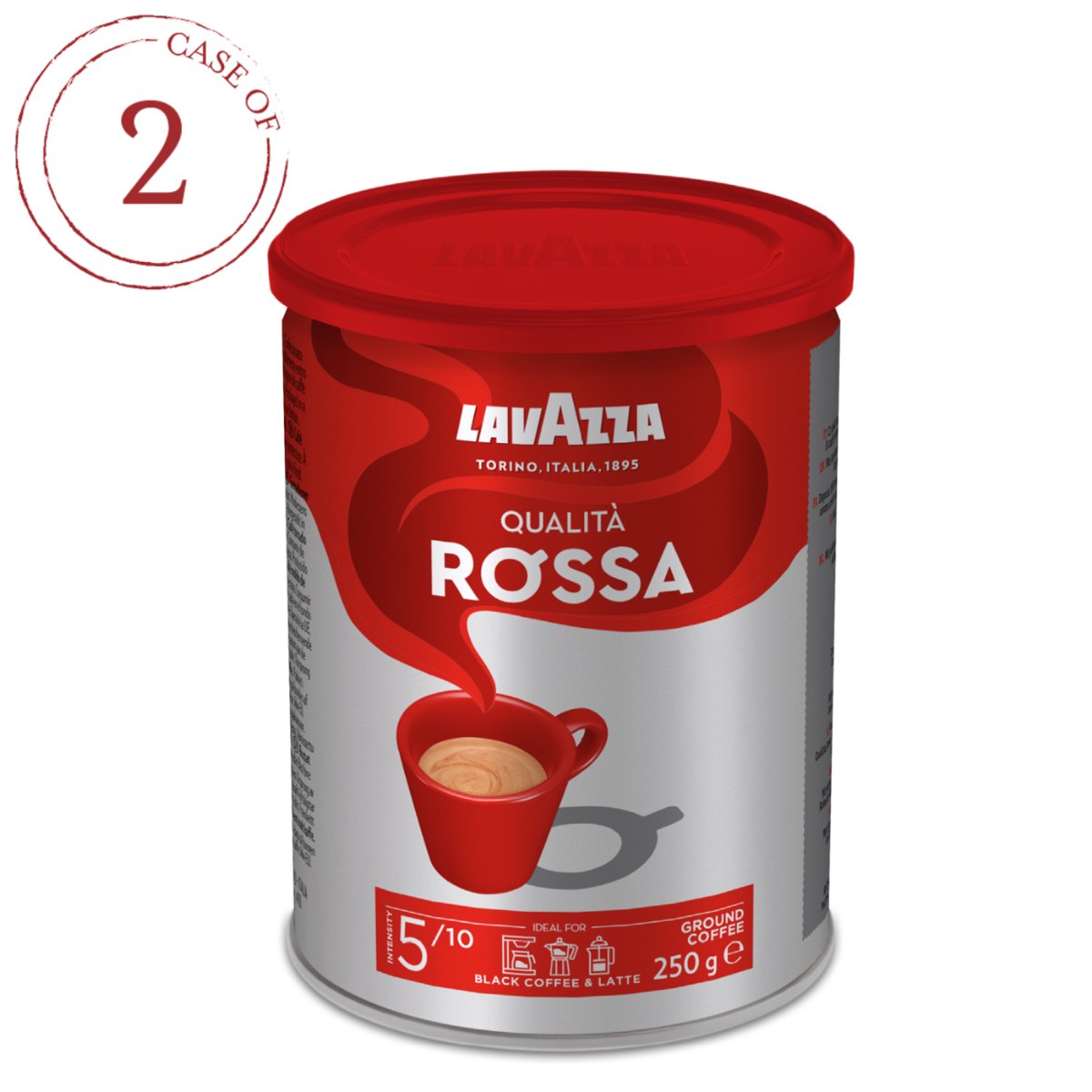 Café Moído Qualità Rossa Lavazza