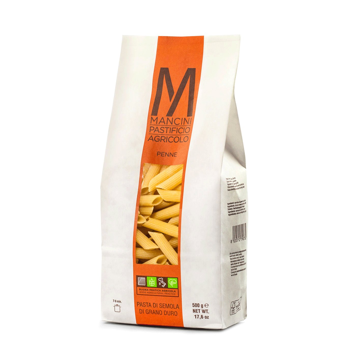 Penne Rigate Mancini 500 g