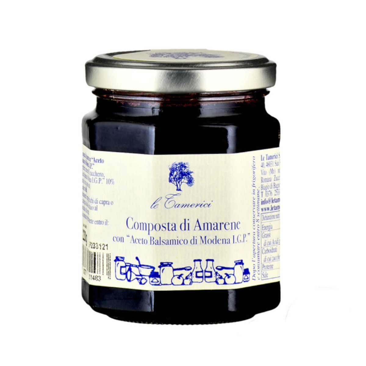 Compota Cereja e Balsâmico Tamerici