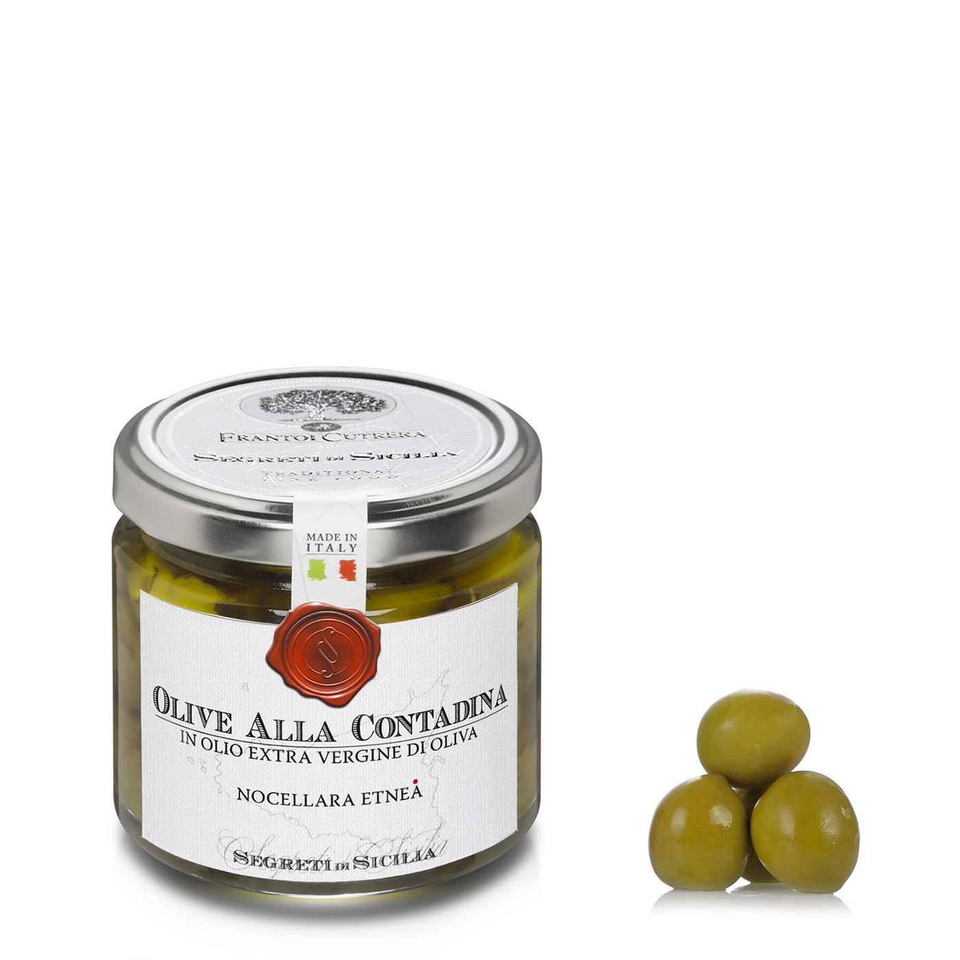 Azeitonas Contadina Frantoi Cutrera 190 g