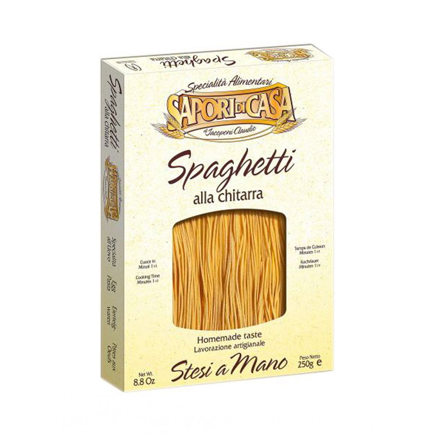 Spaghetti alla Chitarra com Ovo Sapori di Casa 255 g