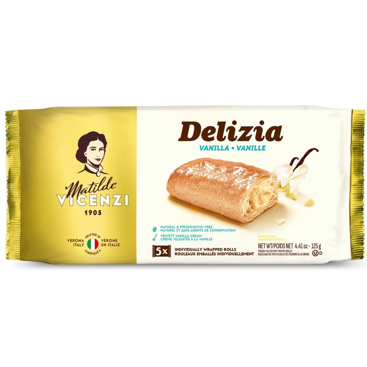Massa Folhada Delizia Vicenzi 124 g