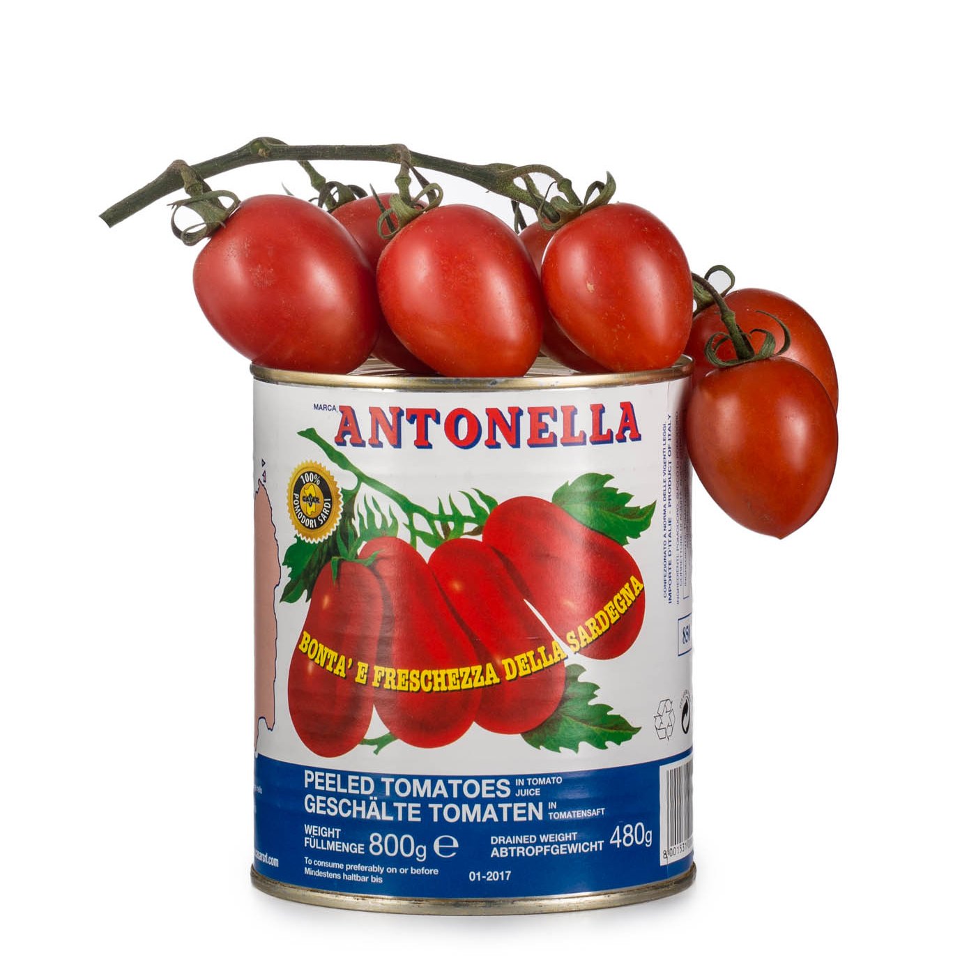 Tomates Inteiros Descascados Antonella