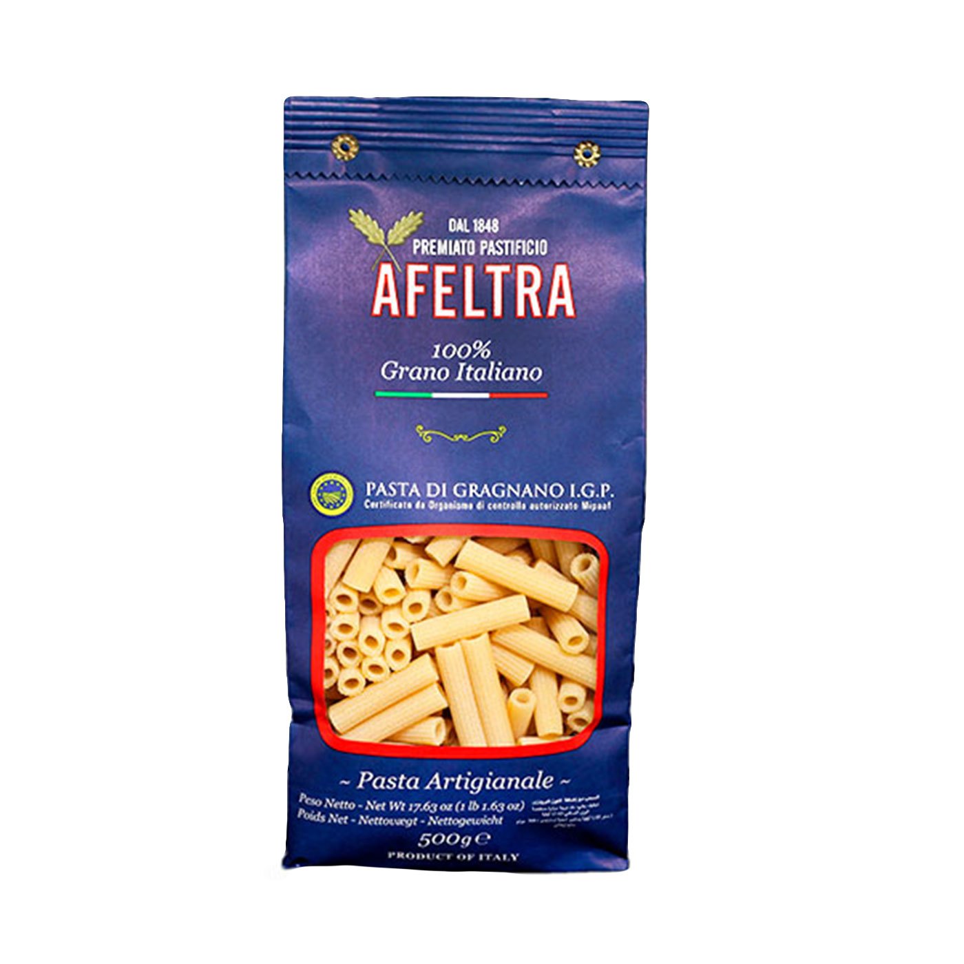 Pasta Ziti Corti Rigata Afeltra 500 g