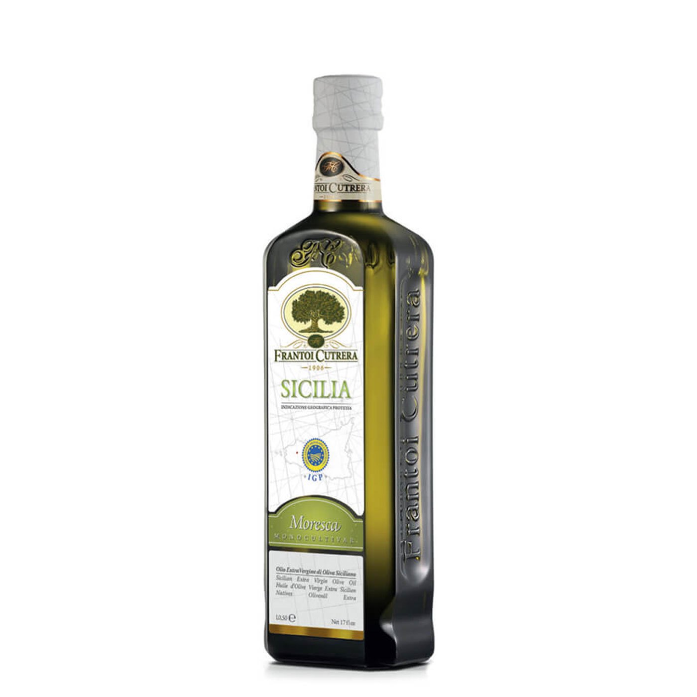 Azeite Extra Virgem Moresca IGP Sicília Frantoio Cutrera 480 g