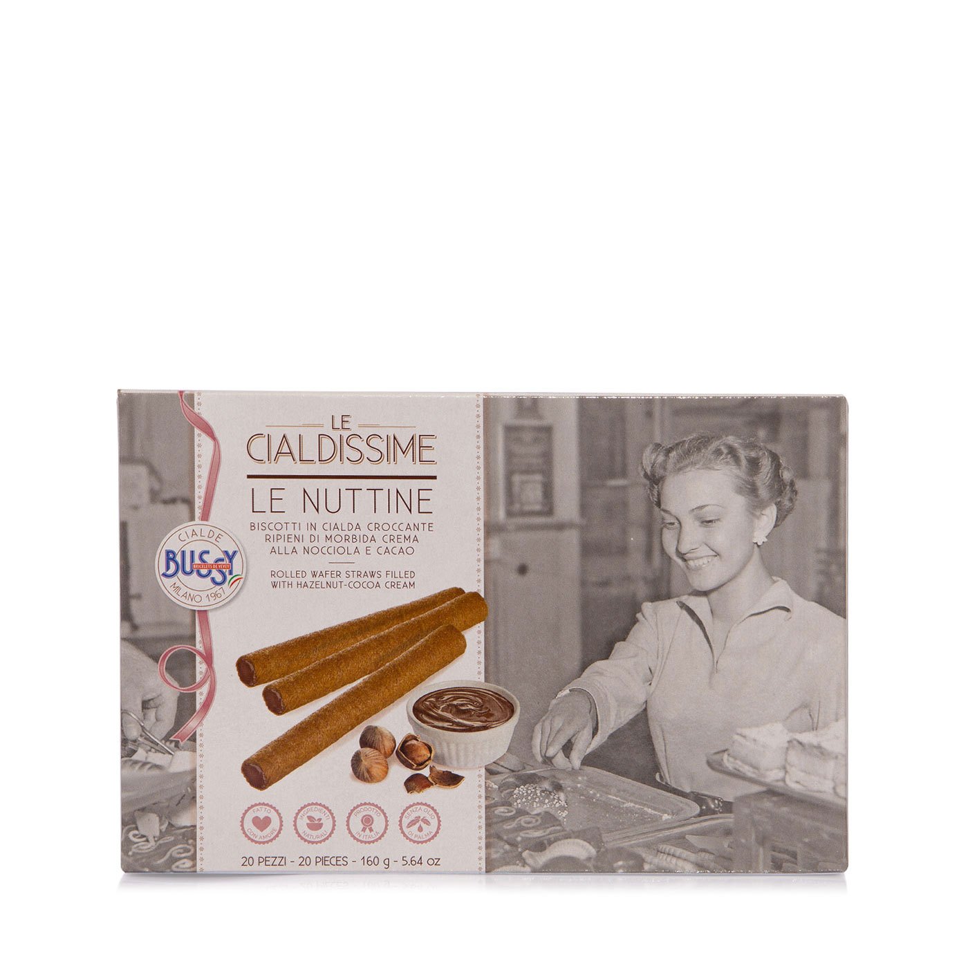 Biscoitos Le Nuttine Bussy 160 g
