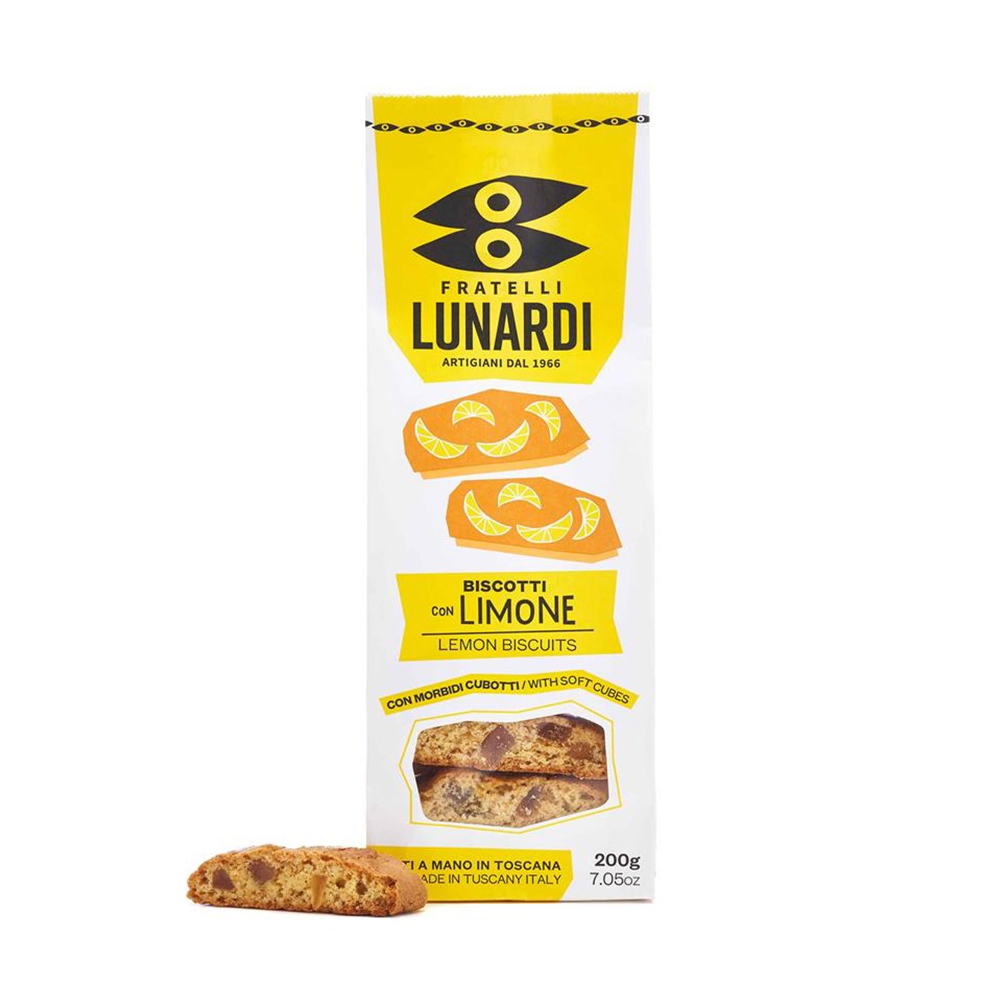 Cantucci de Limão Fratelli Lunardi 200 g