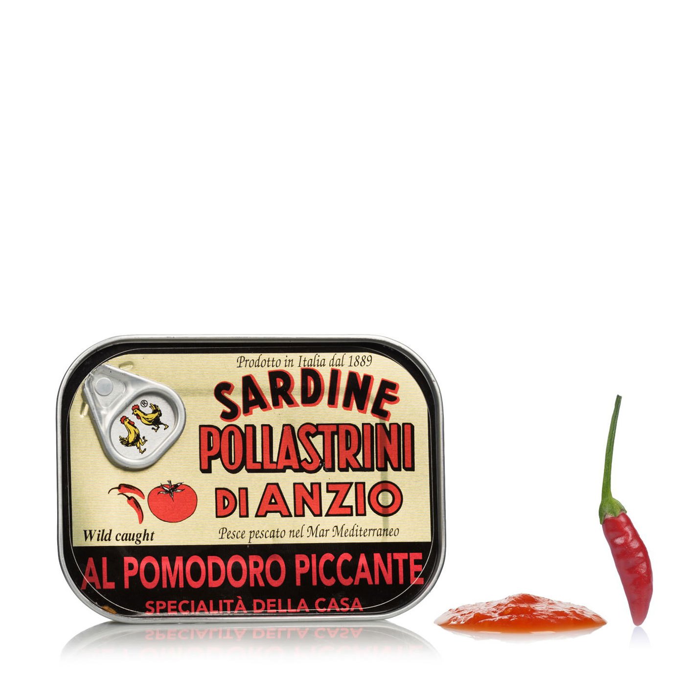 Sardinha com Molho de Tomate e Pimenta 99 g