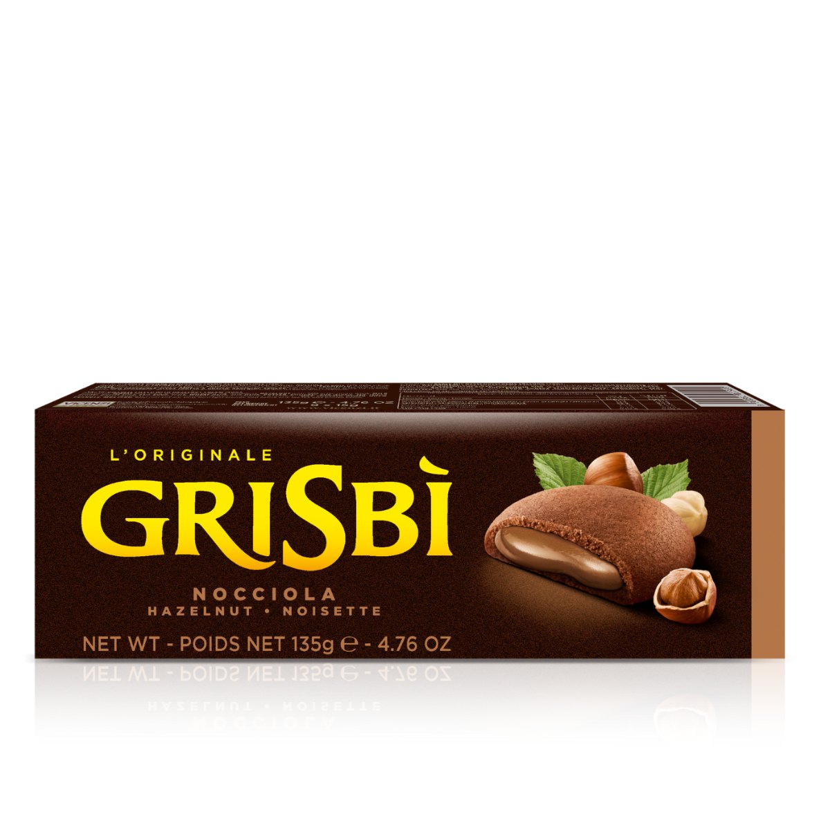 Biscoitos Grisbì Creme de Avelã Vicenzi