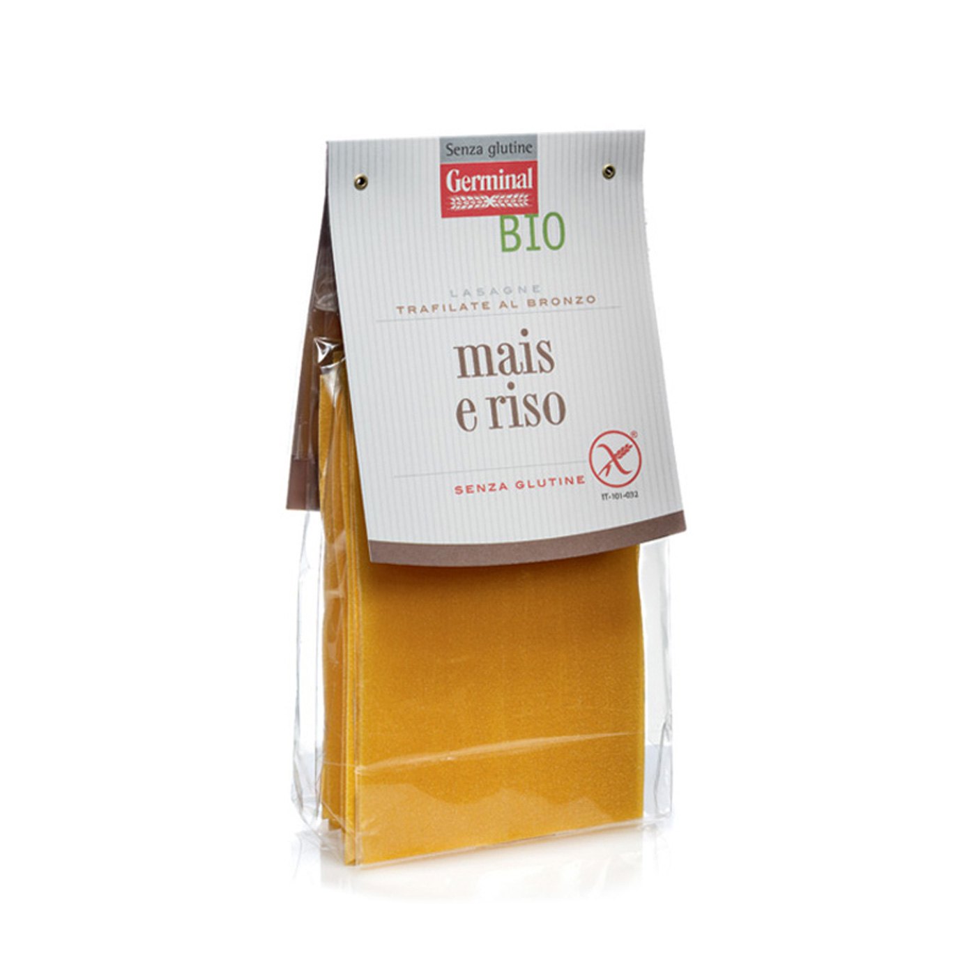 Lasanha Sem Glúten Germinal Organic Milho e Arroz 250 g