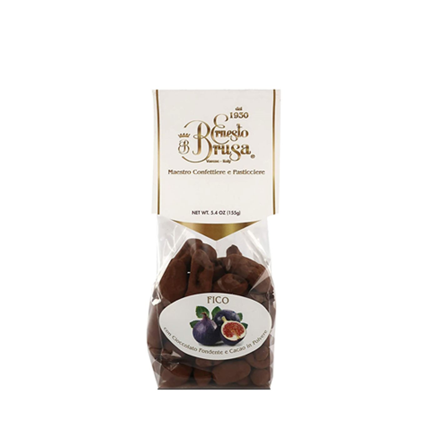 Figos Cobertos Chocolate Escuro Ernesto Brusa 155 g