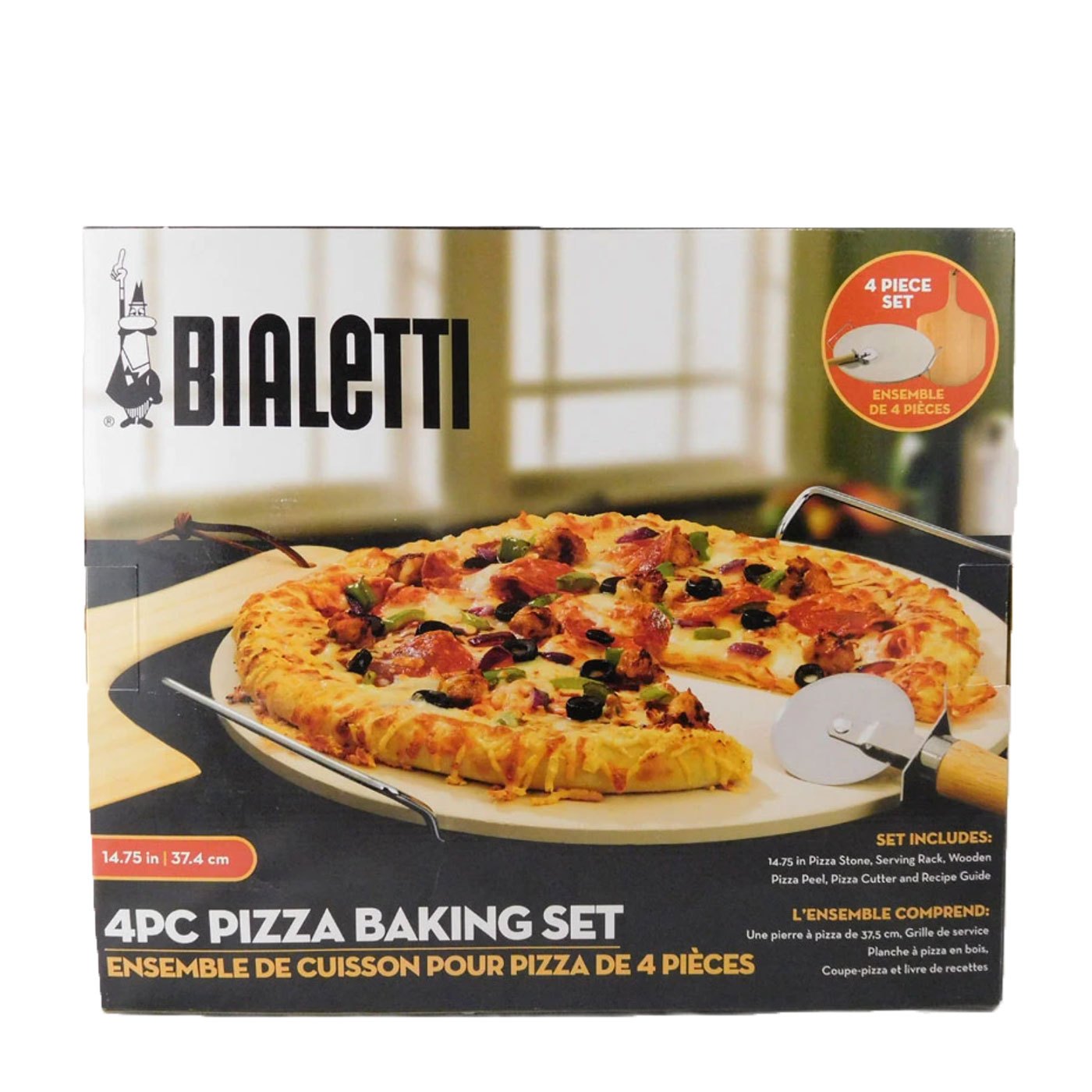 Kit Pedra de Pizza Bialetti