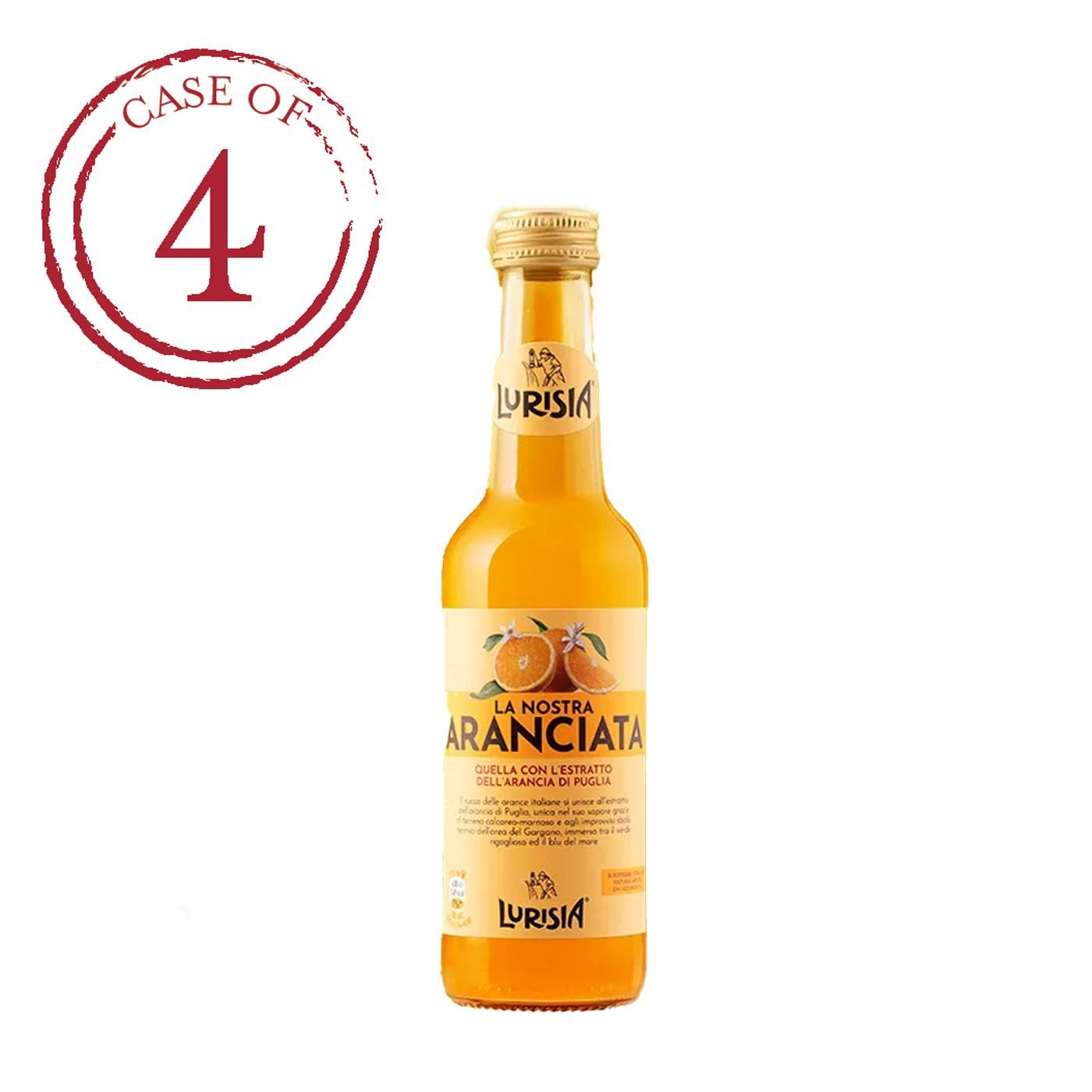 Kit Aranciata Soda 265 g 4 unidades