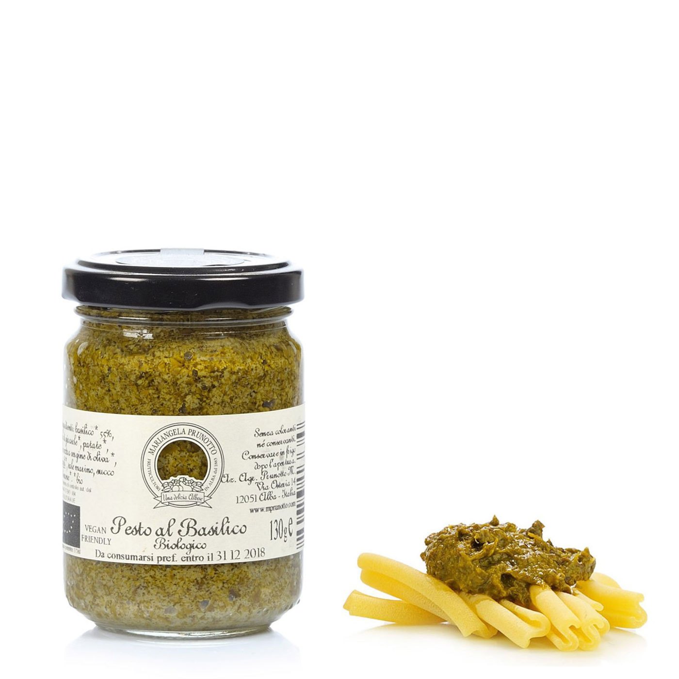 Pesto Manjericão Verde Mariangela Prunotto 130 g