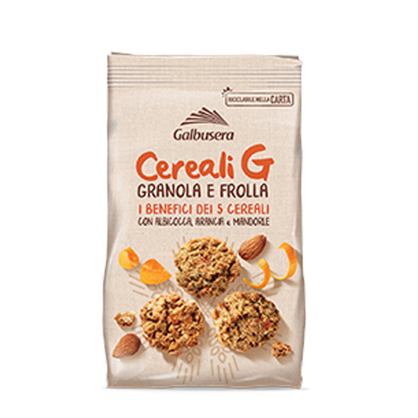 Biscoitos Cereali G Granola e Frutas Galbusera 300 g