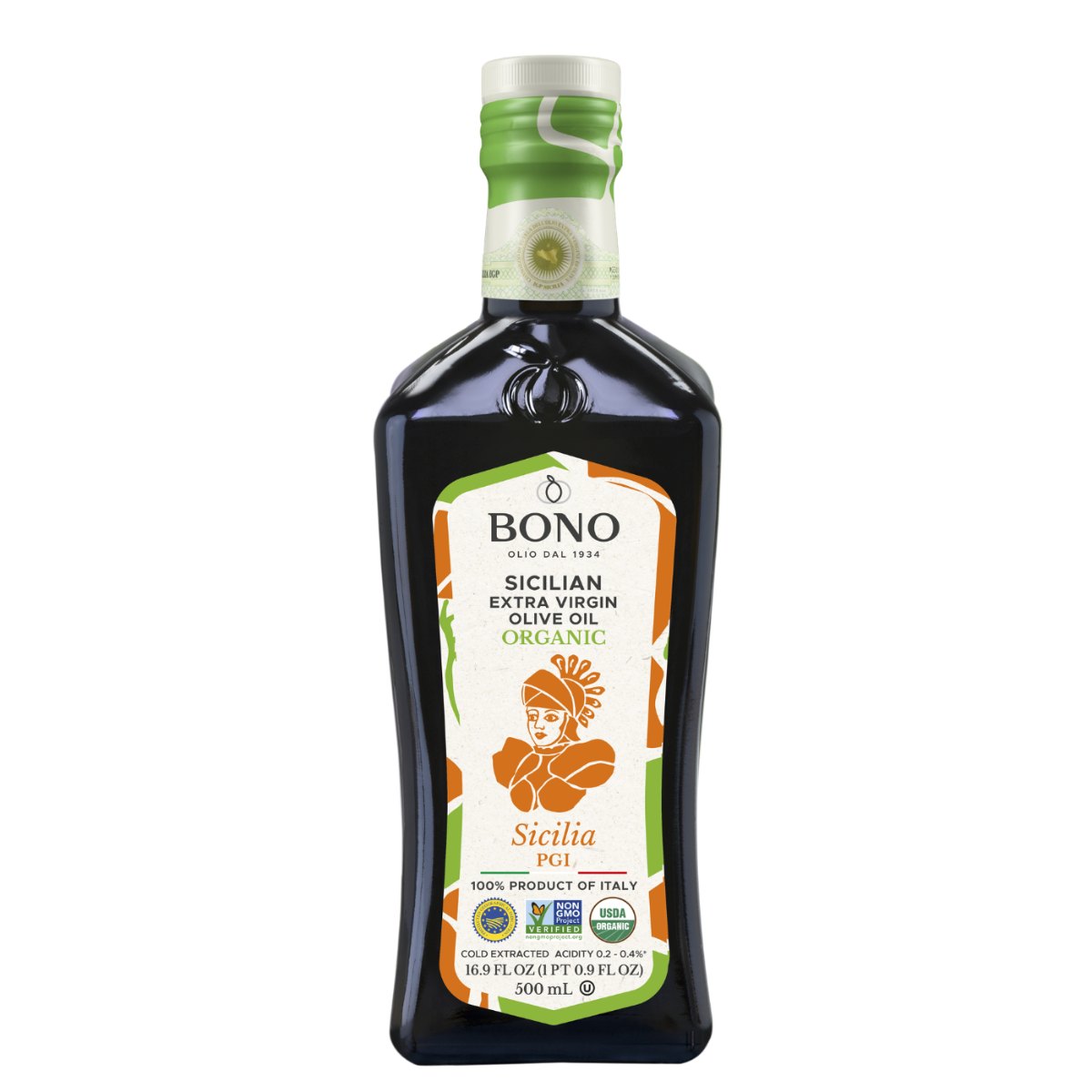 Azeite Extra Virgem Siciliano Orgânico BONO